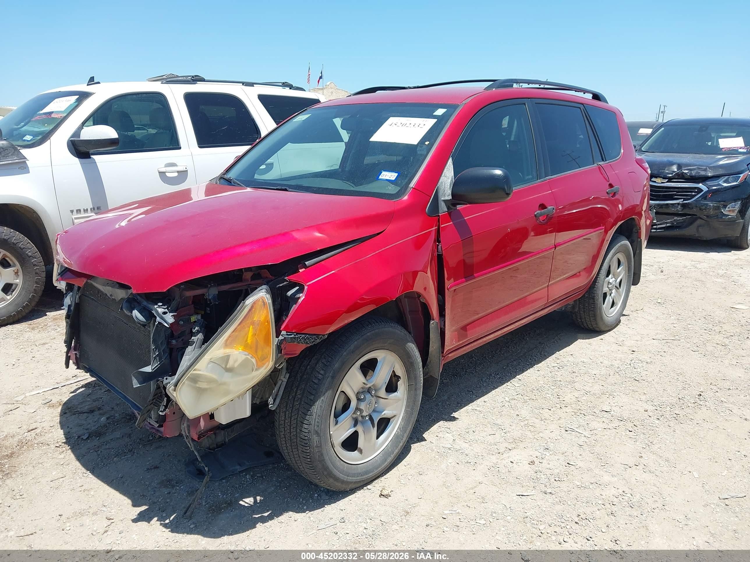 2009 Toyota Rav4   Красный vin: JTMZF33V19D006958