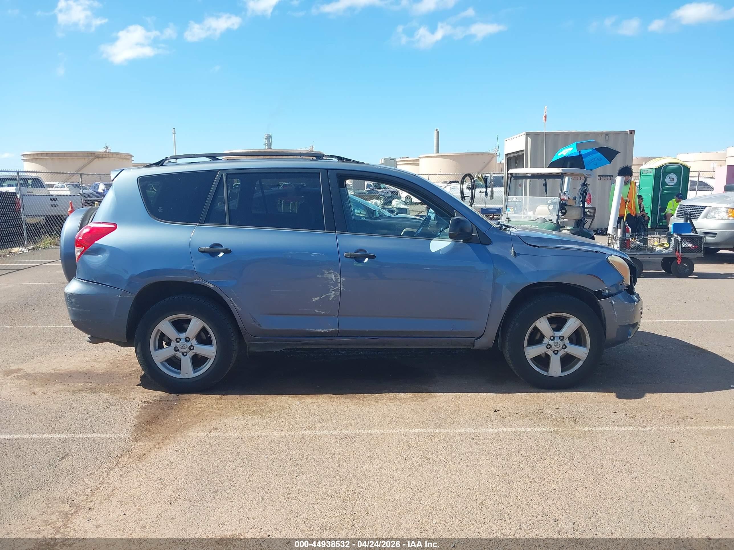 2009 Toyota Rav4   Light Blue vin: JTMZF33V19D008144