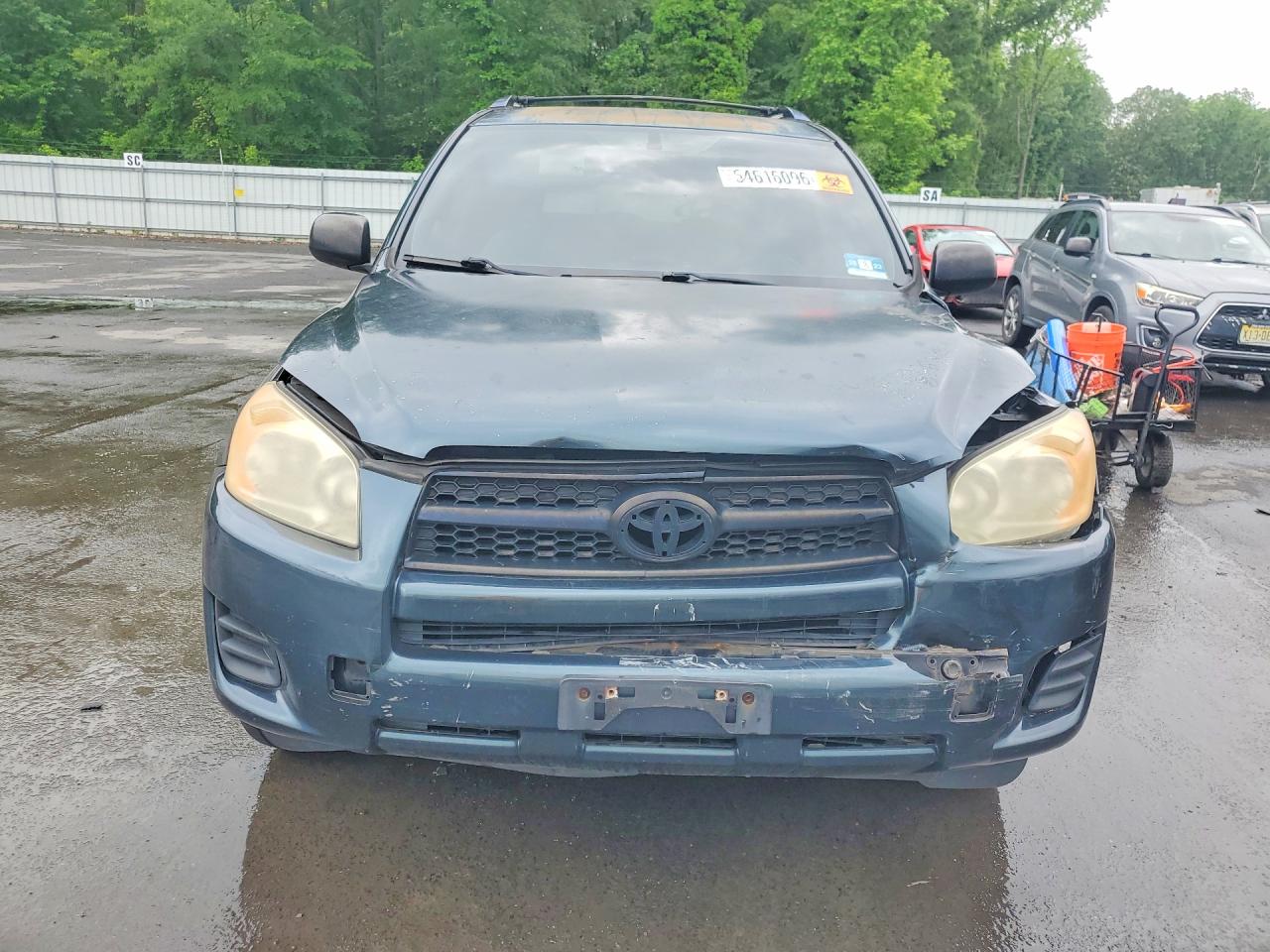 2009 Toyota Rav4 Base Blue vin: JTMZF33V19D013599
