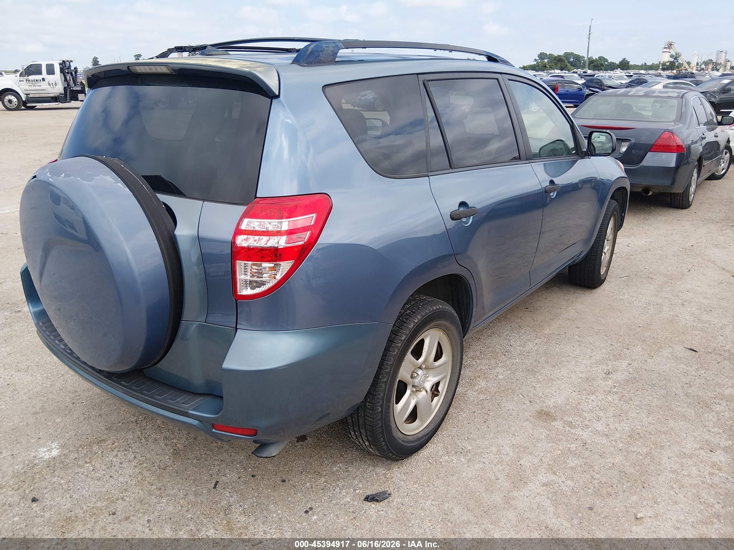 2009 Toyota Rav4   Light Blue vin: JTMZF33V295011273