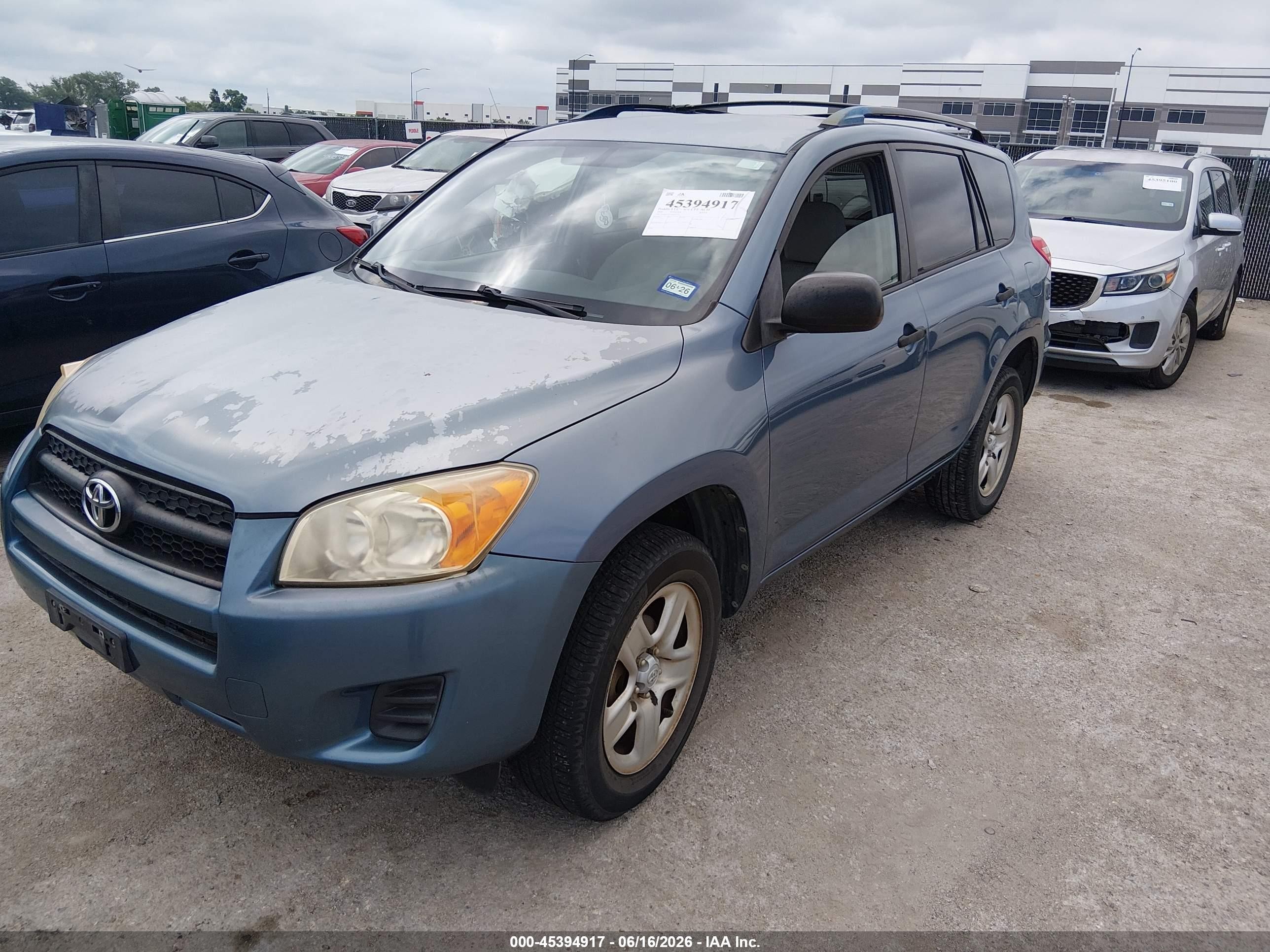 2009 Toyota Rav4   Light Blue vin: JTMZF33V295011273