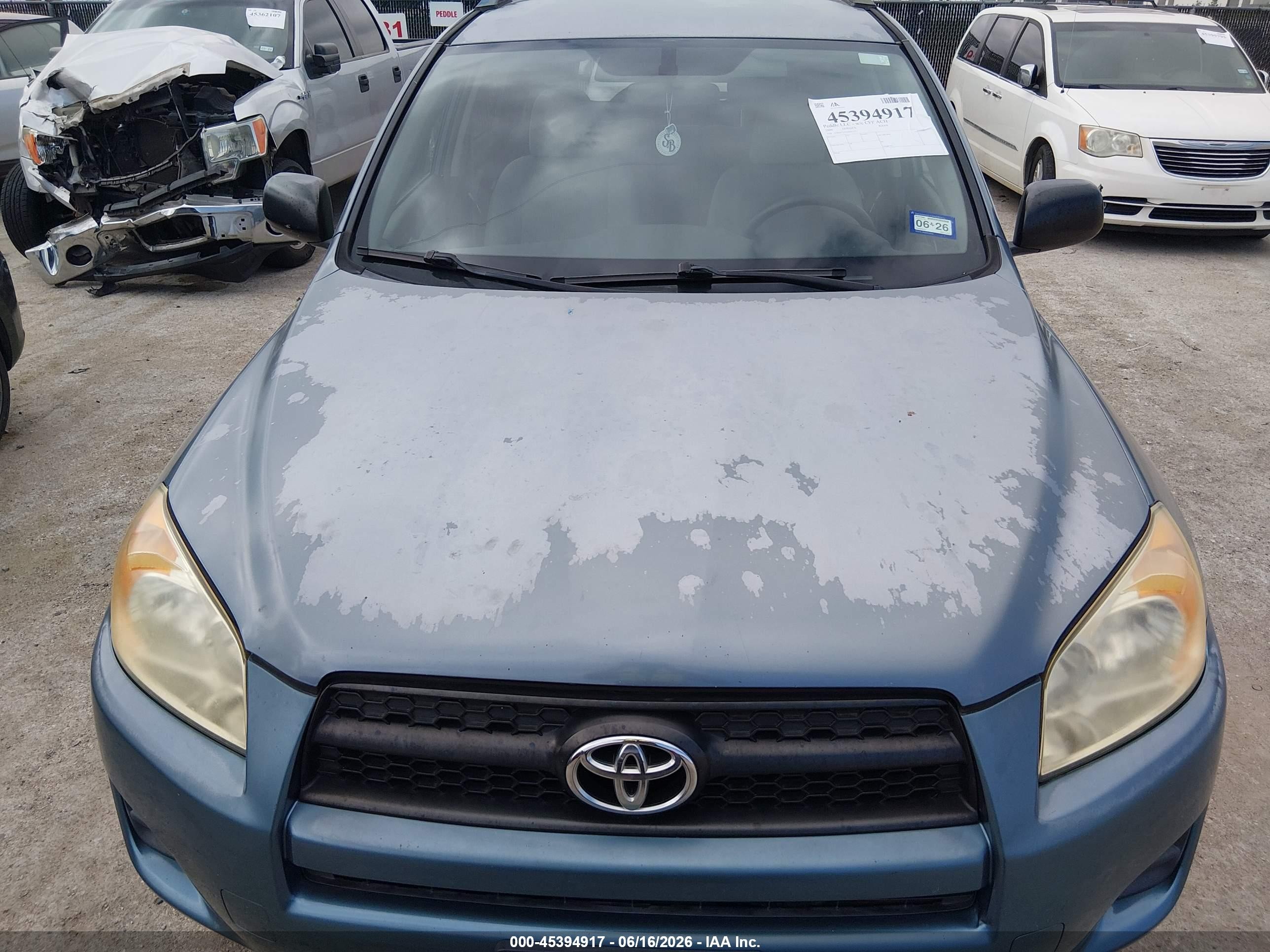 2009 Toyota Rav4   Light Blue vin: JTMZF33V295011273