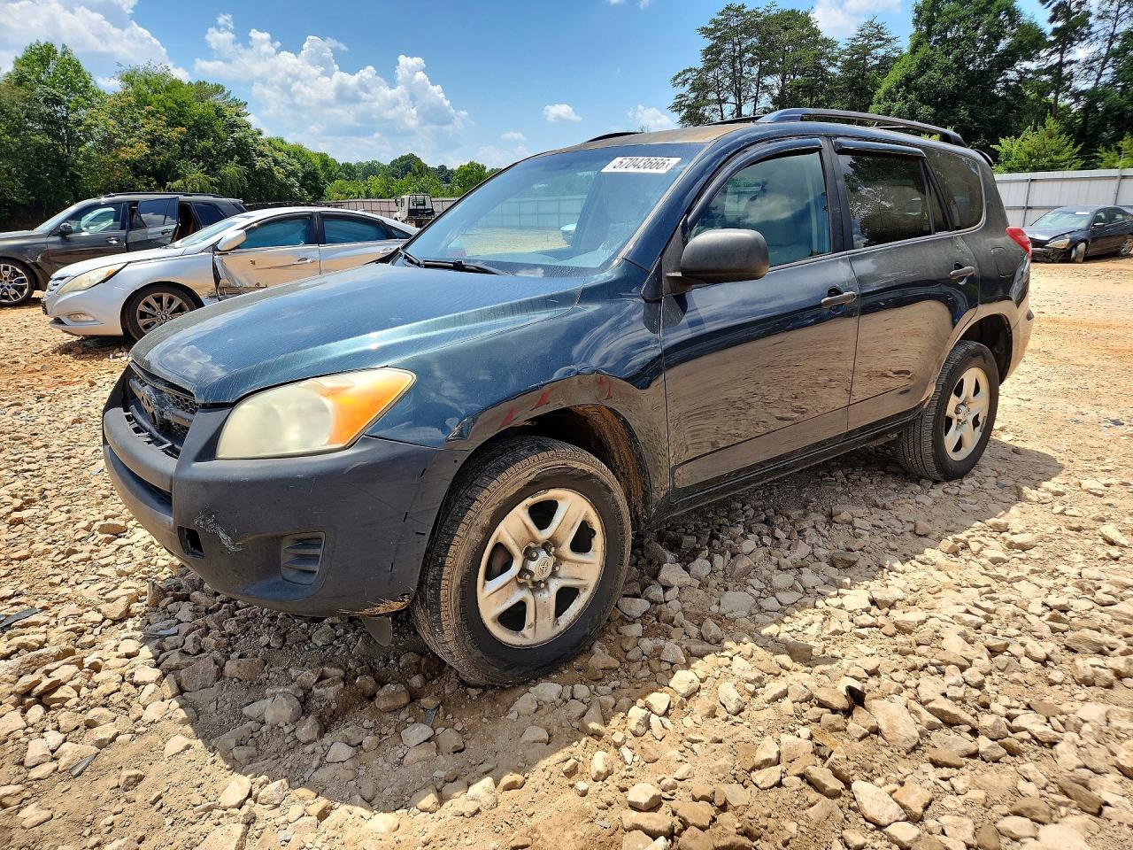 2009 Toyota Rav4 Base Blue vin: JTMZF33V29D002109