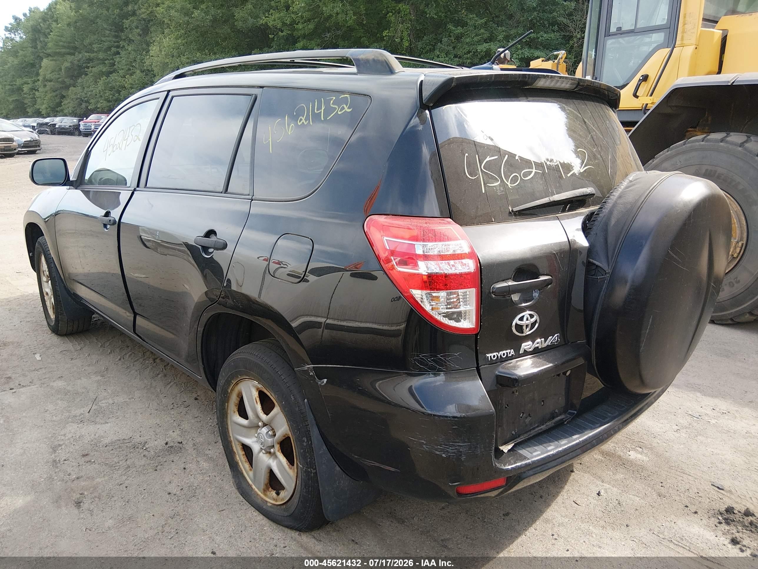 2009 Toyota Rav4   Black vin: JTMZF33V29D006581