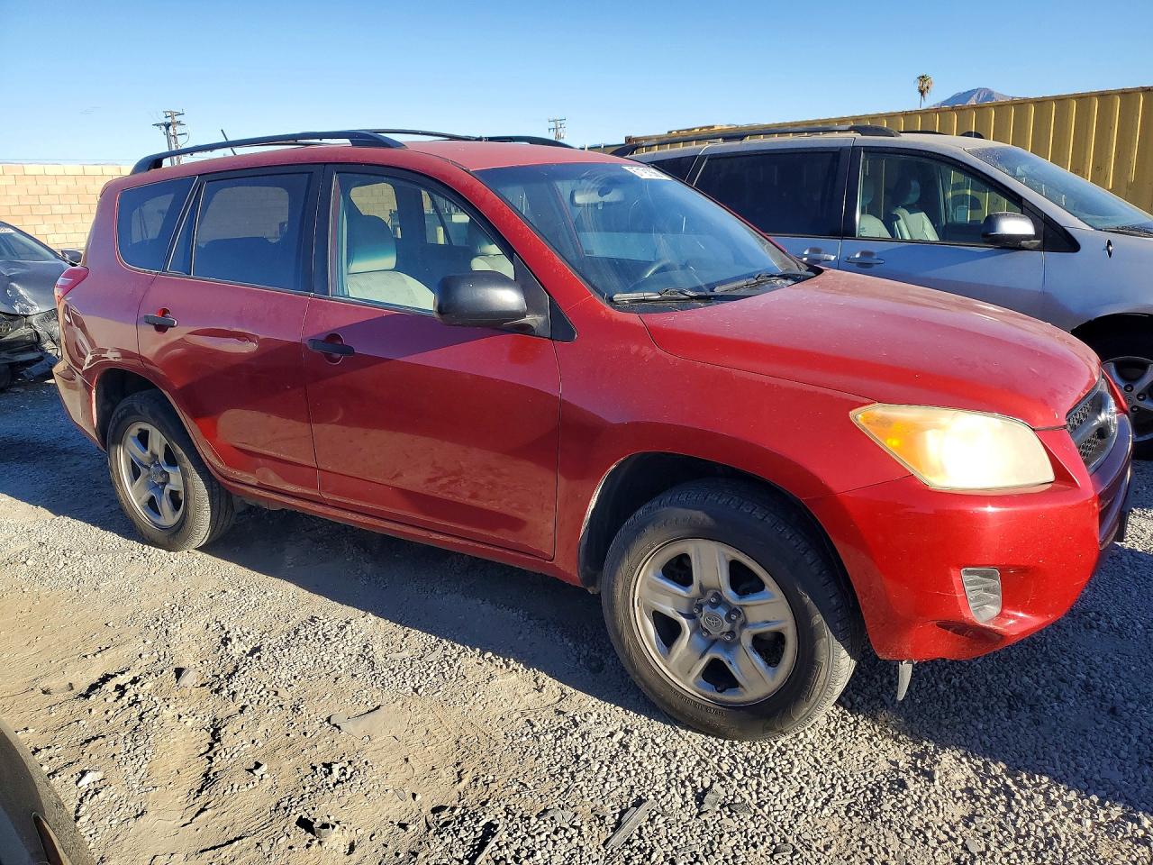 2009 Toyota Rav4 Base Red vin: JTMZF33V29D008850