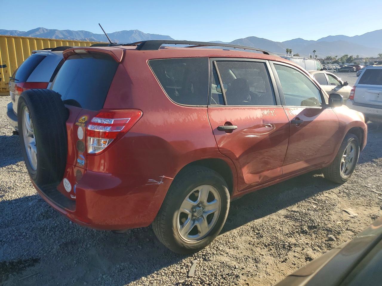 2009 Toyota Rav4 Base Red vin: JTMZF33V29D008850