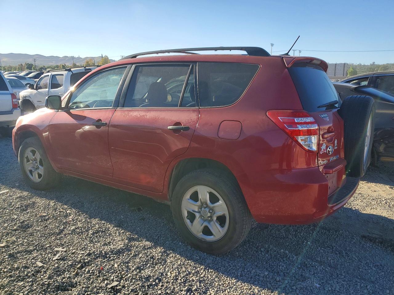 2009 Toyota Rav4 Base Red vin: JTMZF33V29D008850