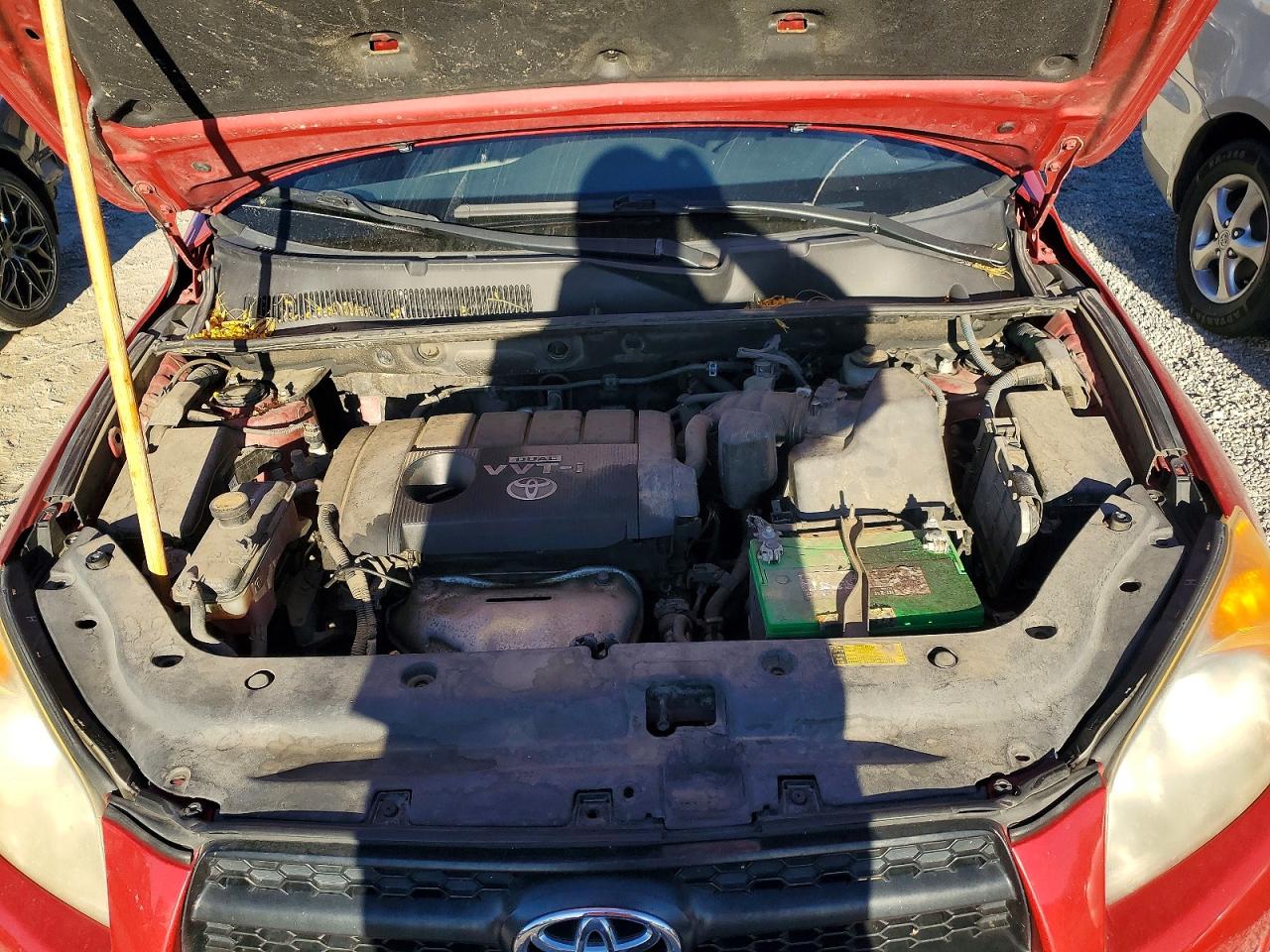2009 Toyota Rav4 Base Red vin: JTMZF33V29D008850