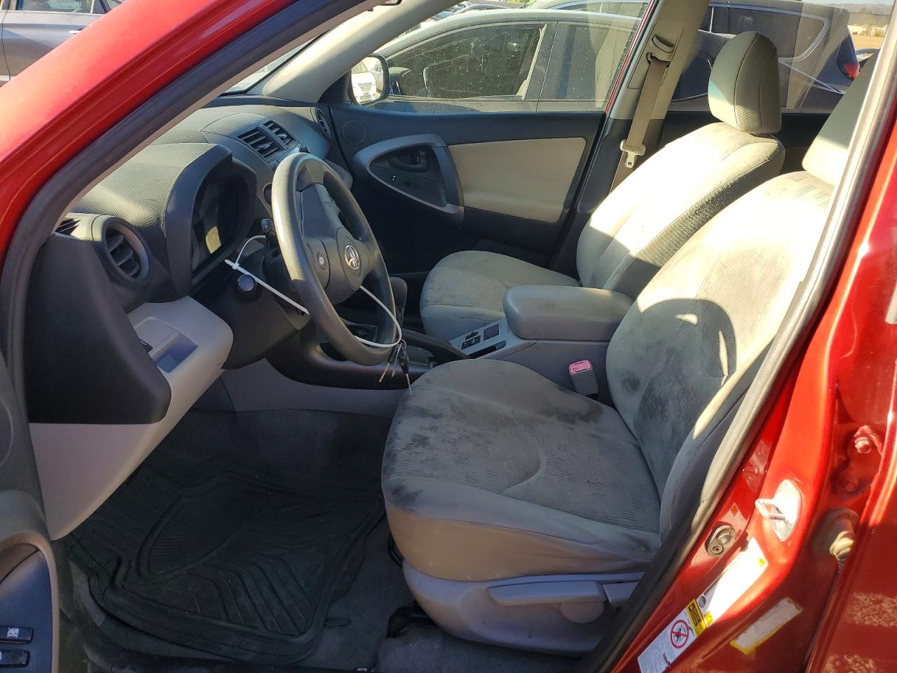2009 Toyota Rav4 Base Red vin: JTMZF33V29D008850