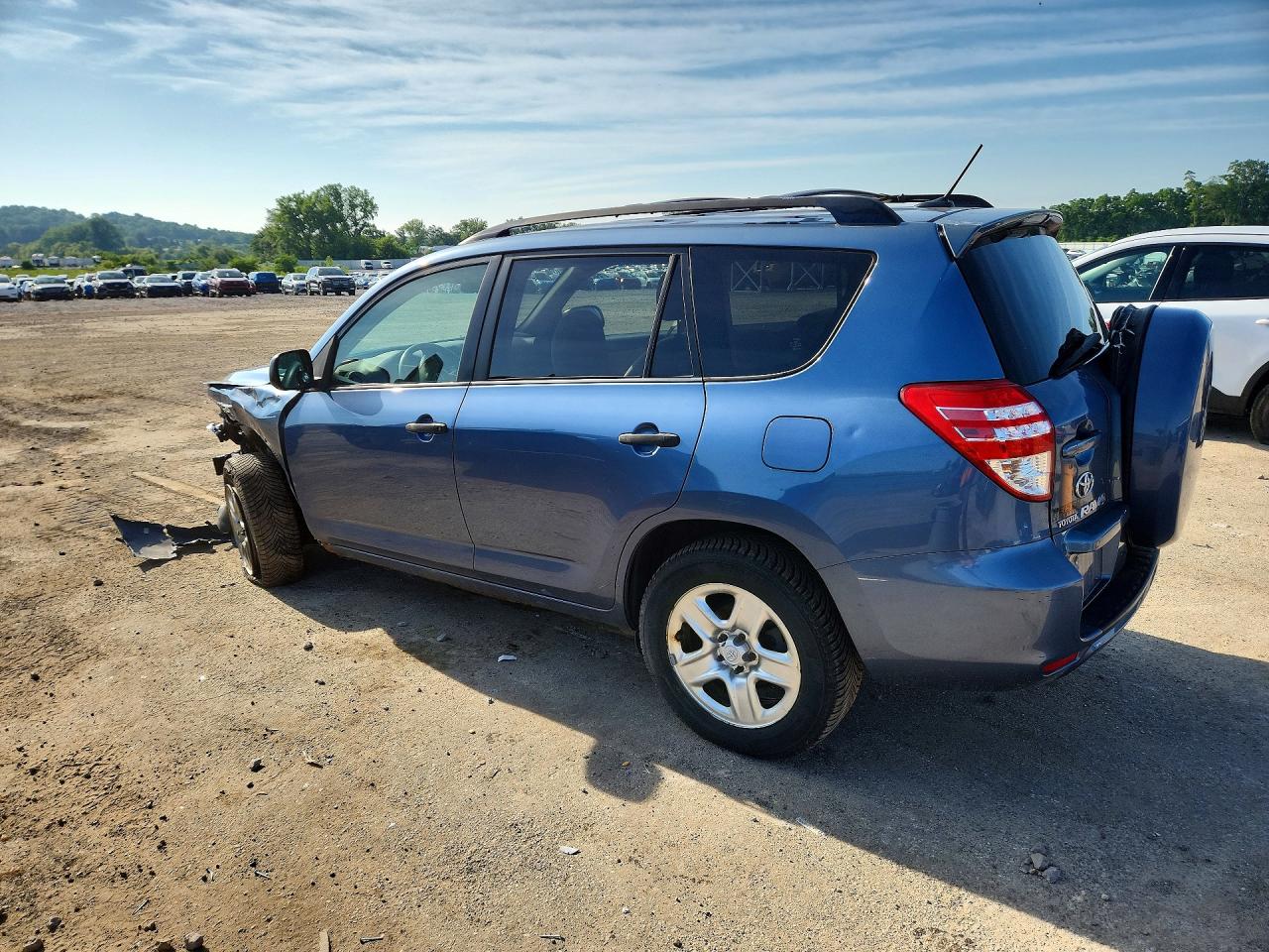2009 Toyota Rav4 Base Blue vin: JTMZF33V39D003964