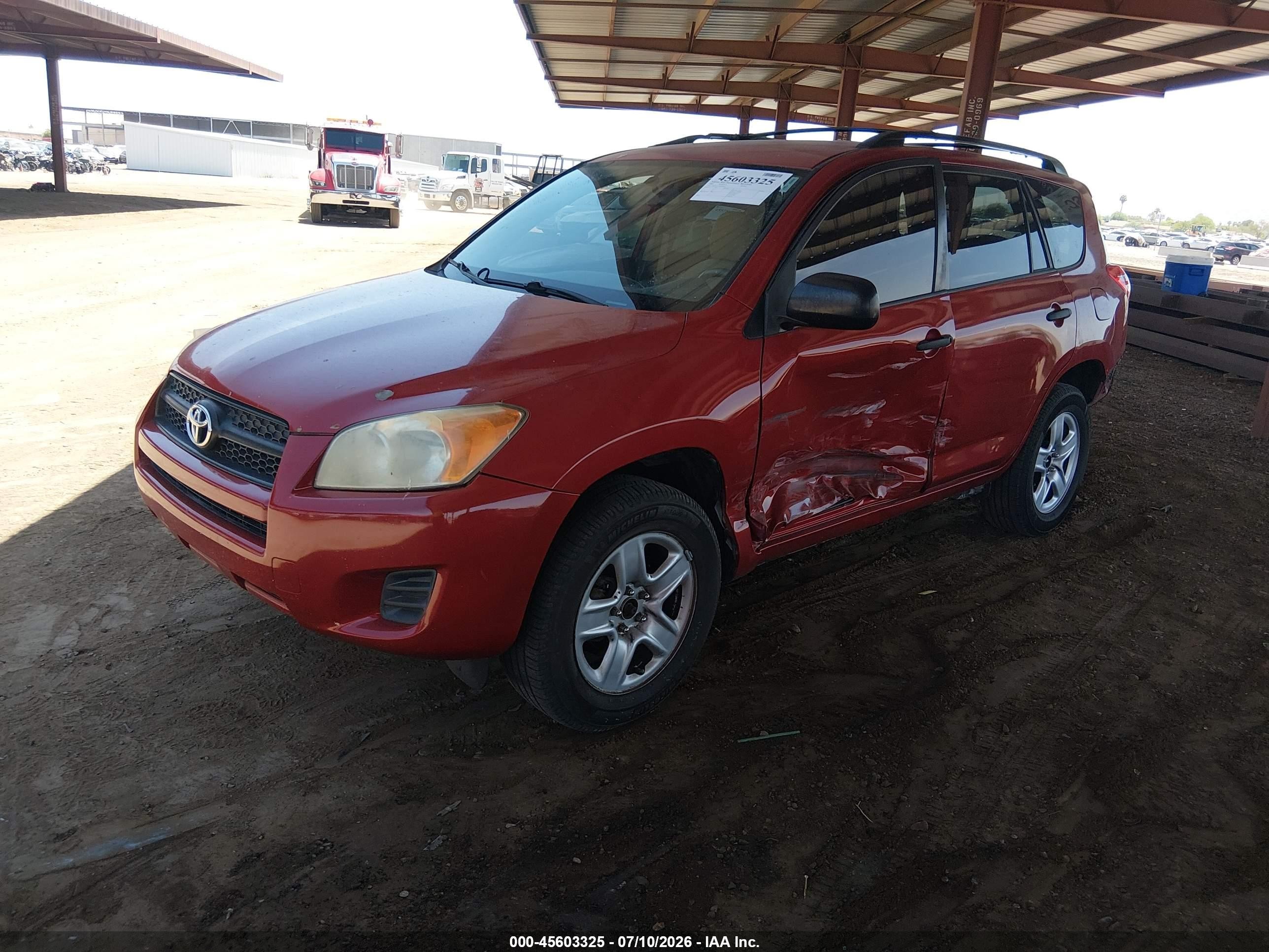 2009 Toyota Rav4   Red vin: JTMZF33V39D004323