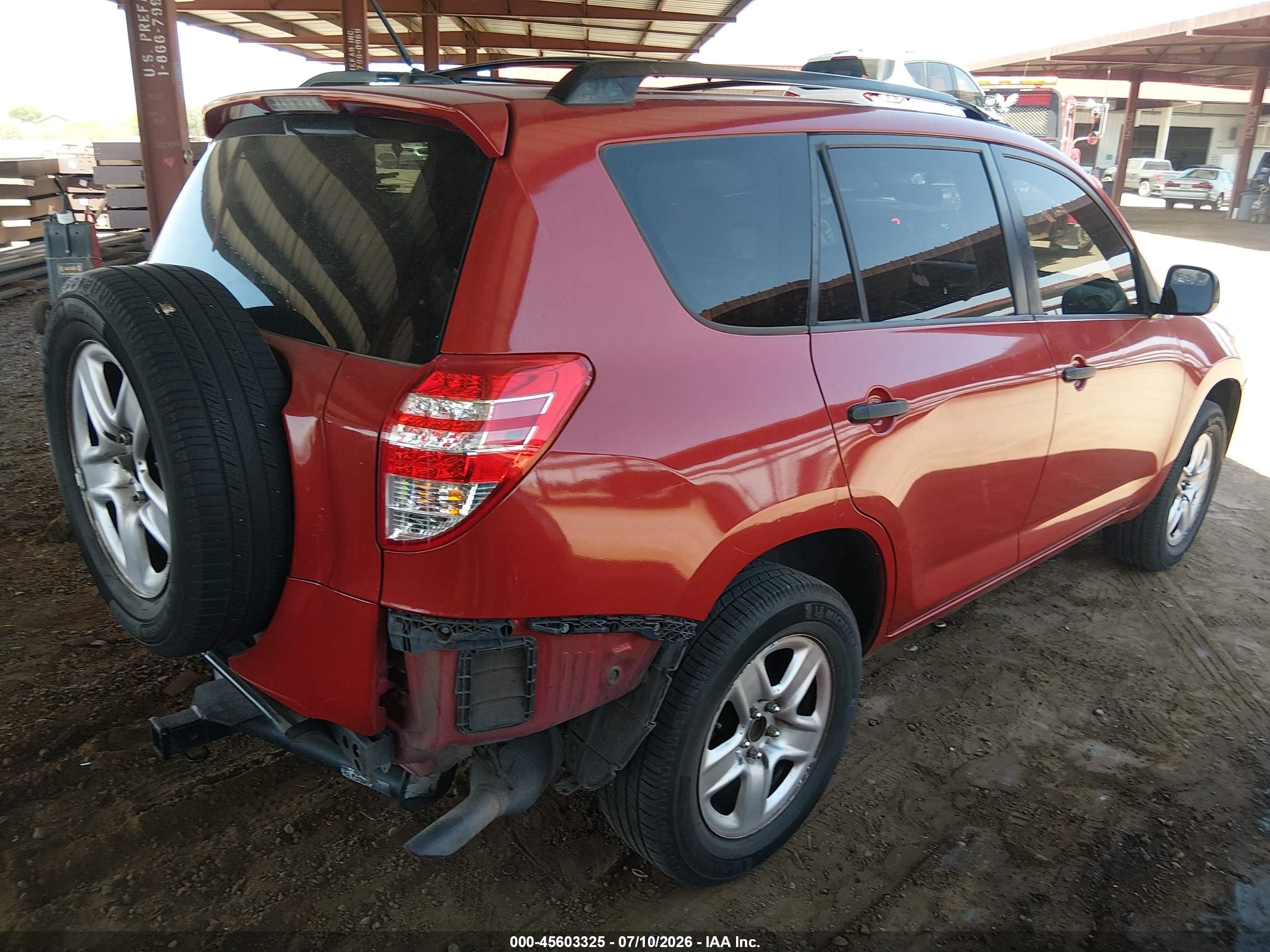 2009 Toyota Rav4   Red vin: JTMZF33V39D004323