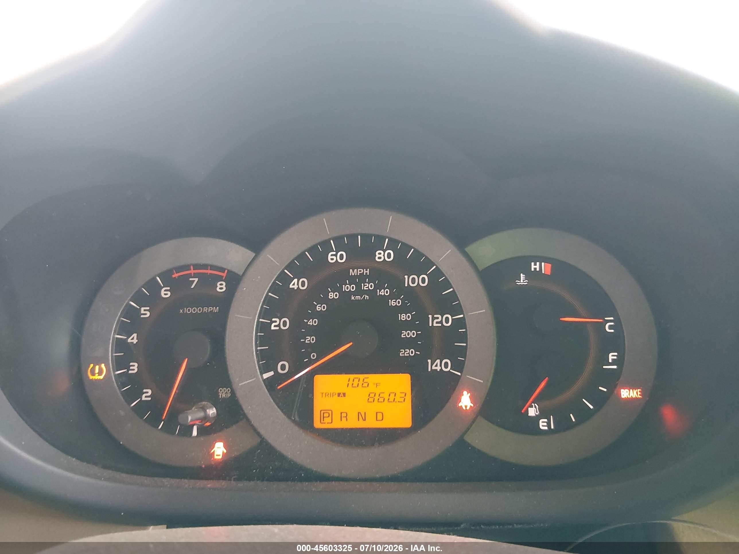 2009 Toyota Rav4   Red vin: JTMZF33V39D004323