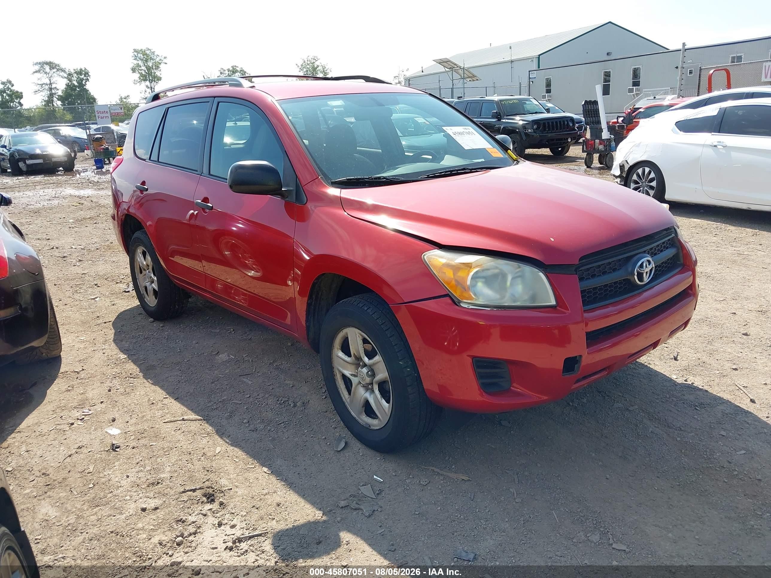2009 Toyota Rav4 Red vin: JTMZF33V39D007240