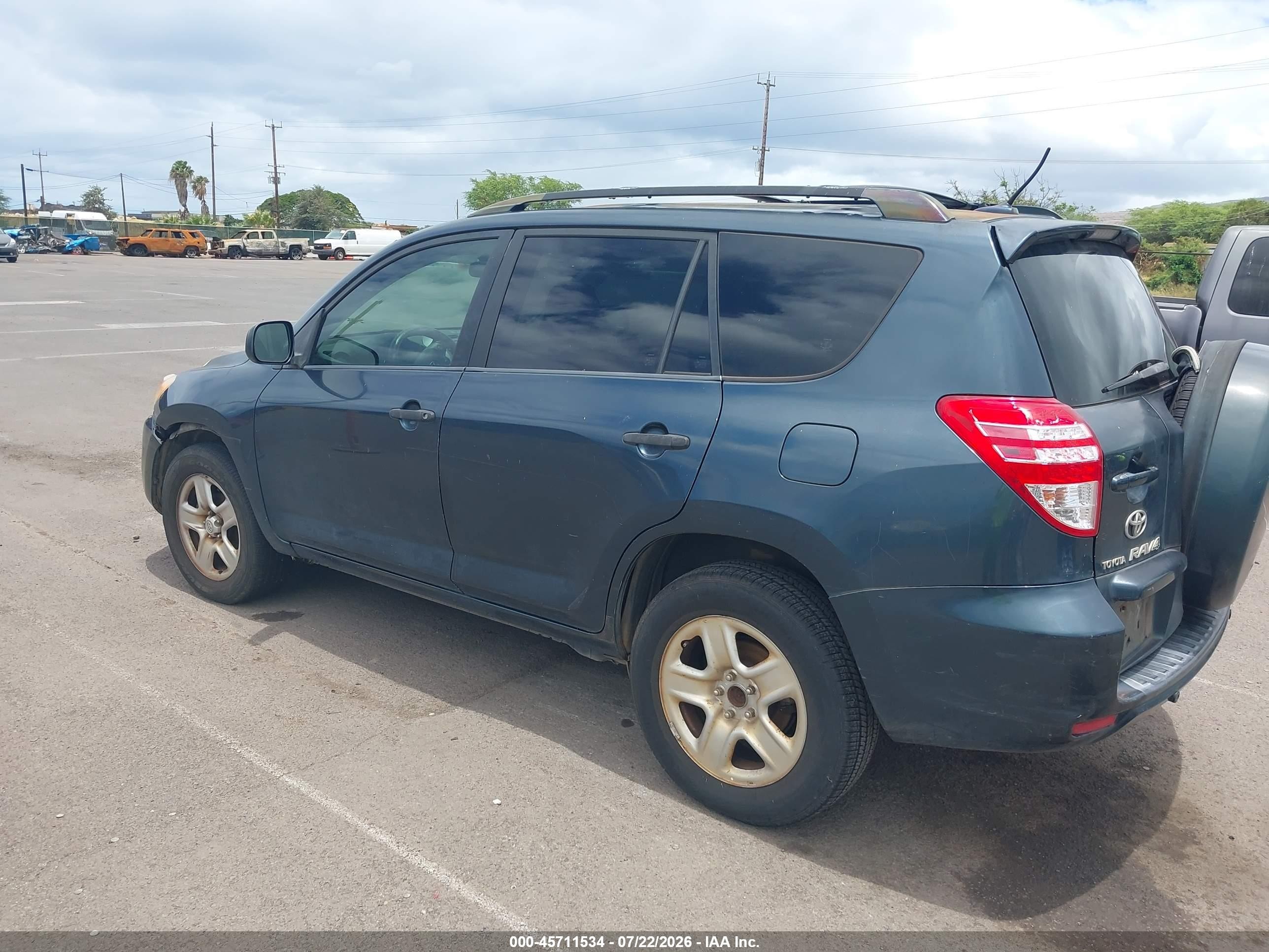 2009 Toyota Rav4   Dark Blue vin: JTMZF33V39D011868