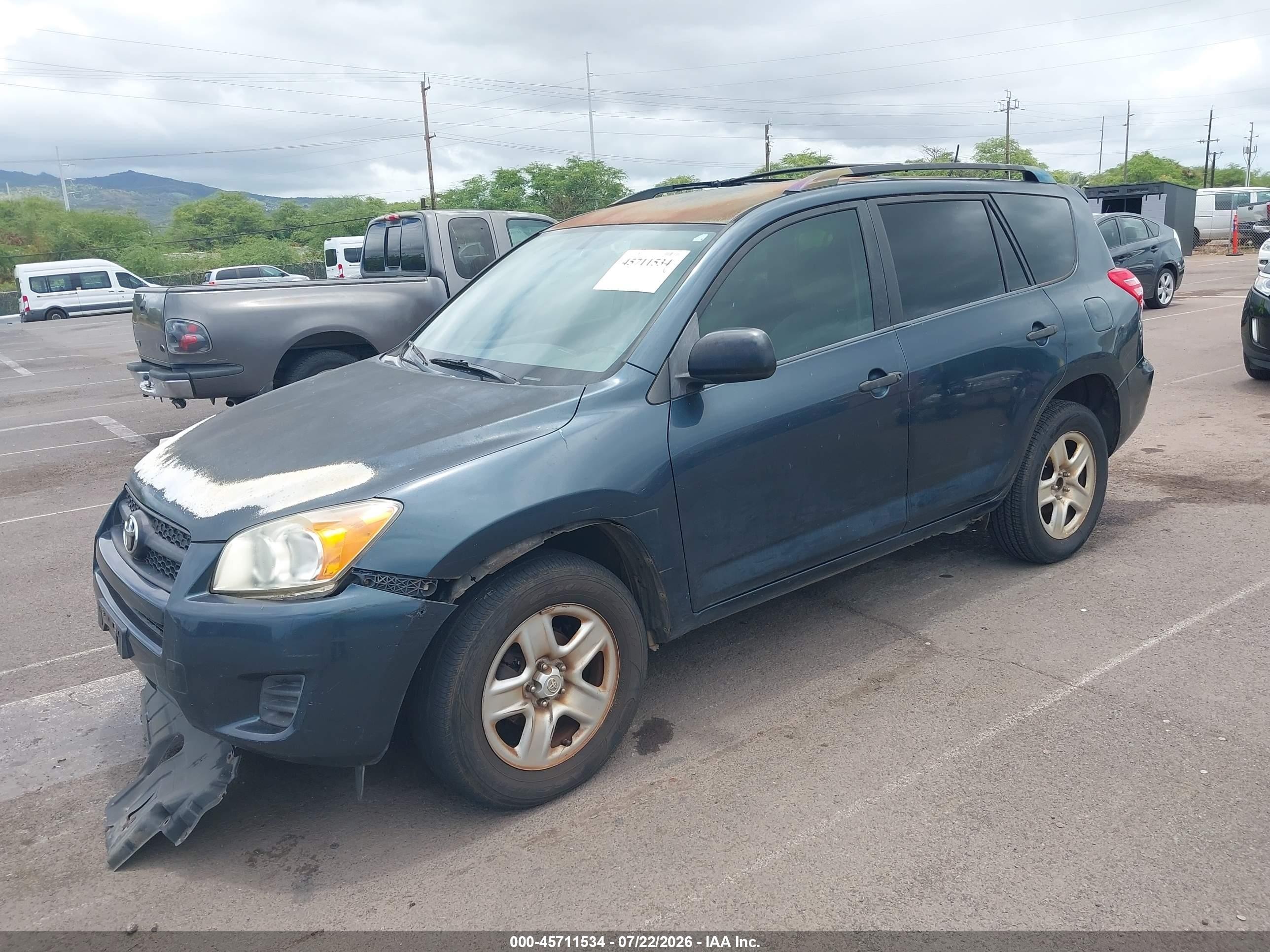 2009 Toyota Rav4   Dark Blue vin: JTMZF33V39D011868