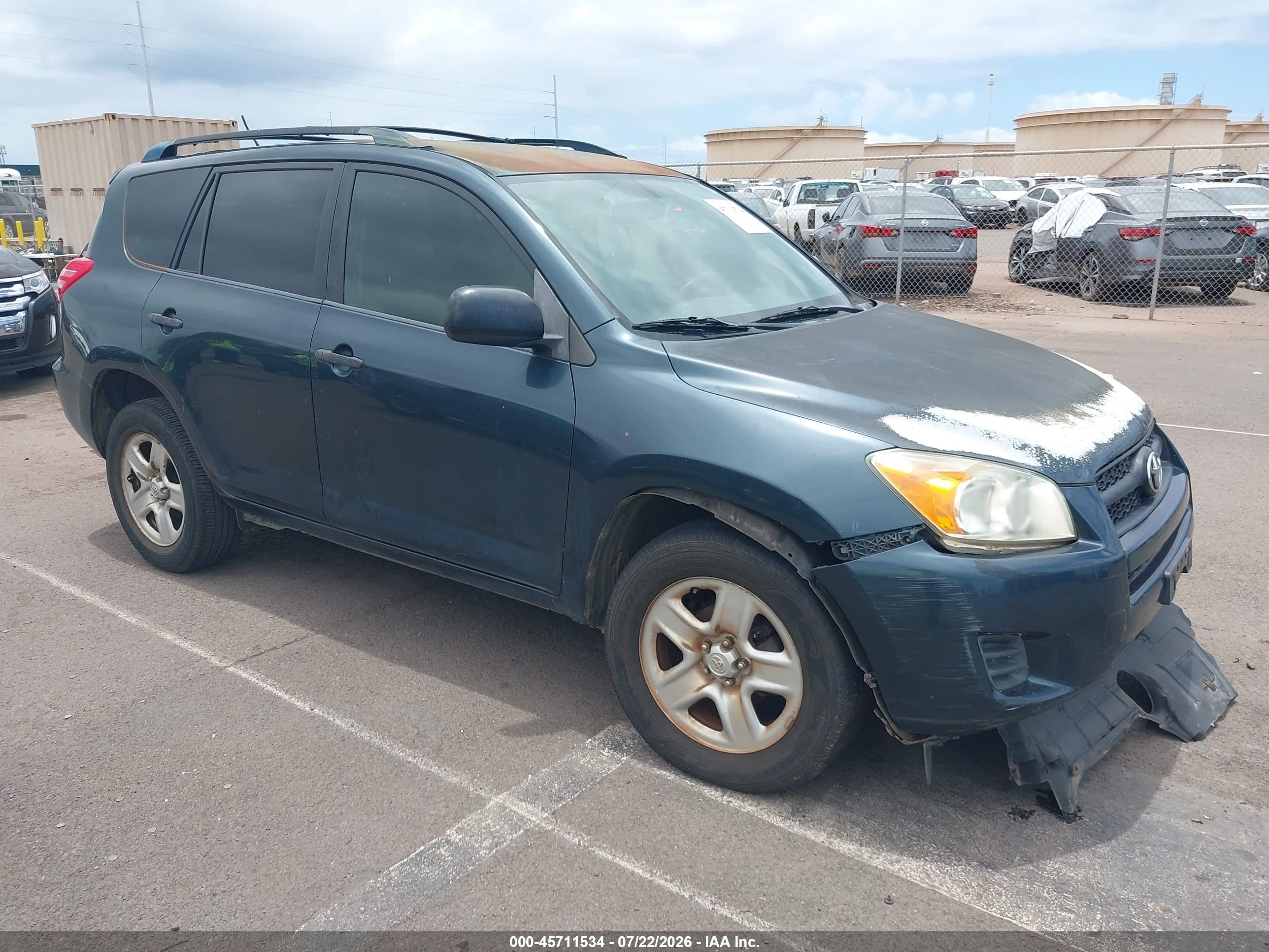 2009 Toyota Rav4   Dark Blue vin: JTMZF33V39D011868