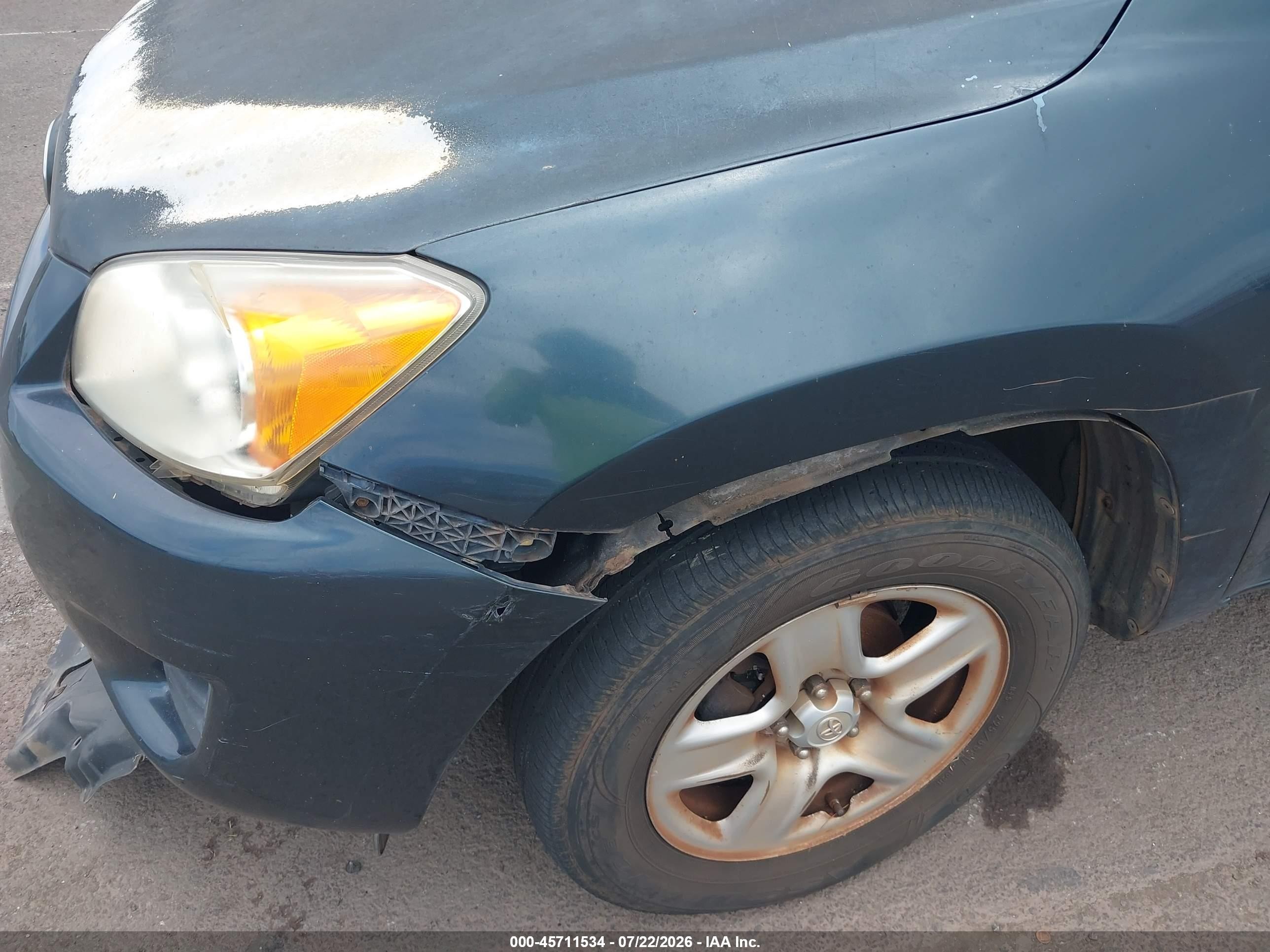 2009 Toyota Rav4   Dark Blue vin: JTMZF33V39D011868