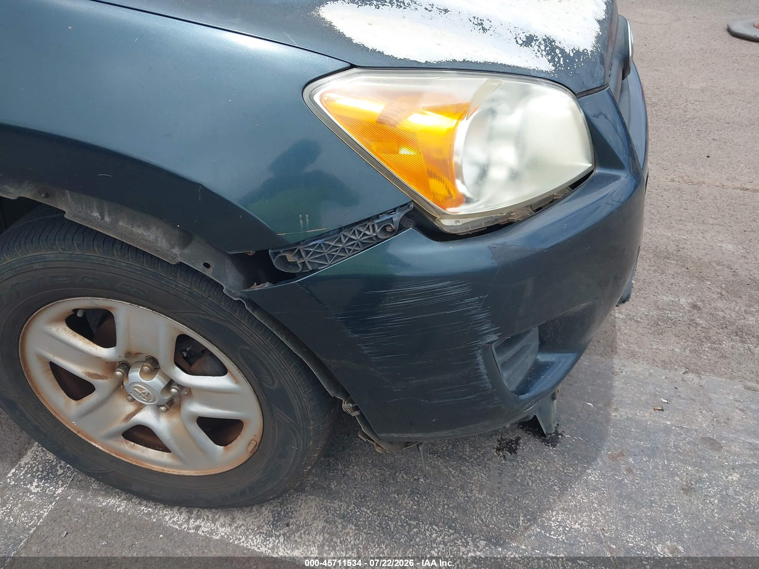 2009 Toyota Rav4   Dark Blue vin: JTMZF33V39D011868