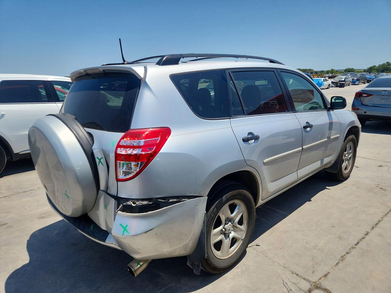 2009 Toyota Rav4 Base Gray vin: JTMZF33V49D003620