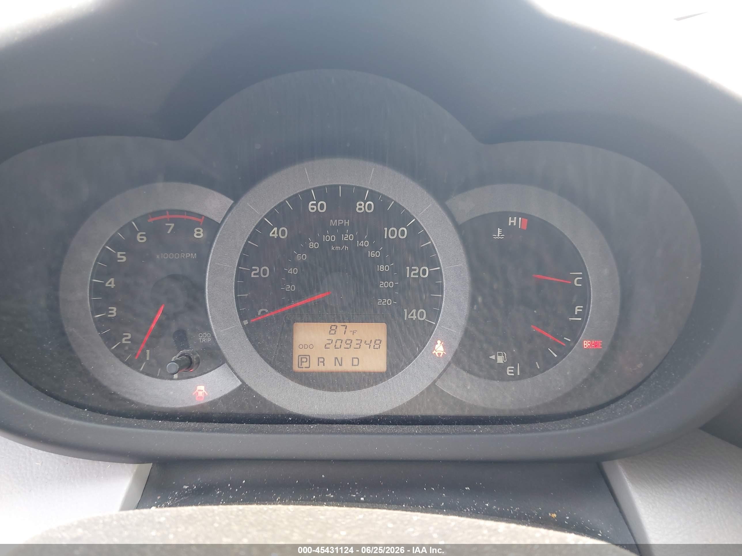 2009 Toyota Rav4 Red vin: JTMZF33V49D006811