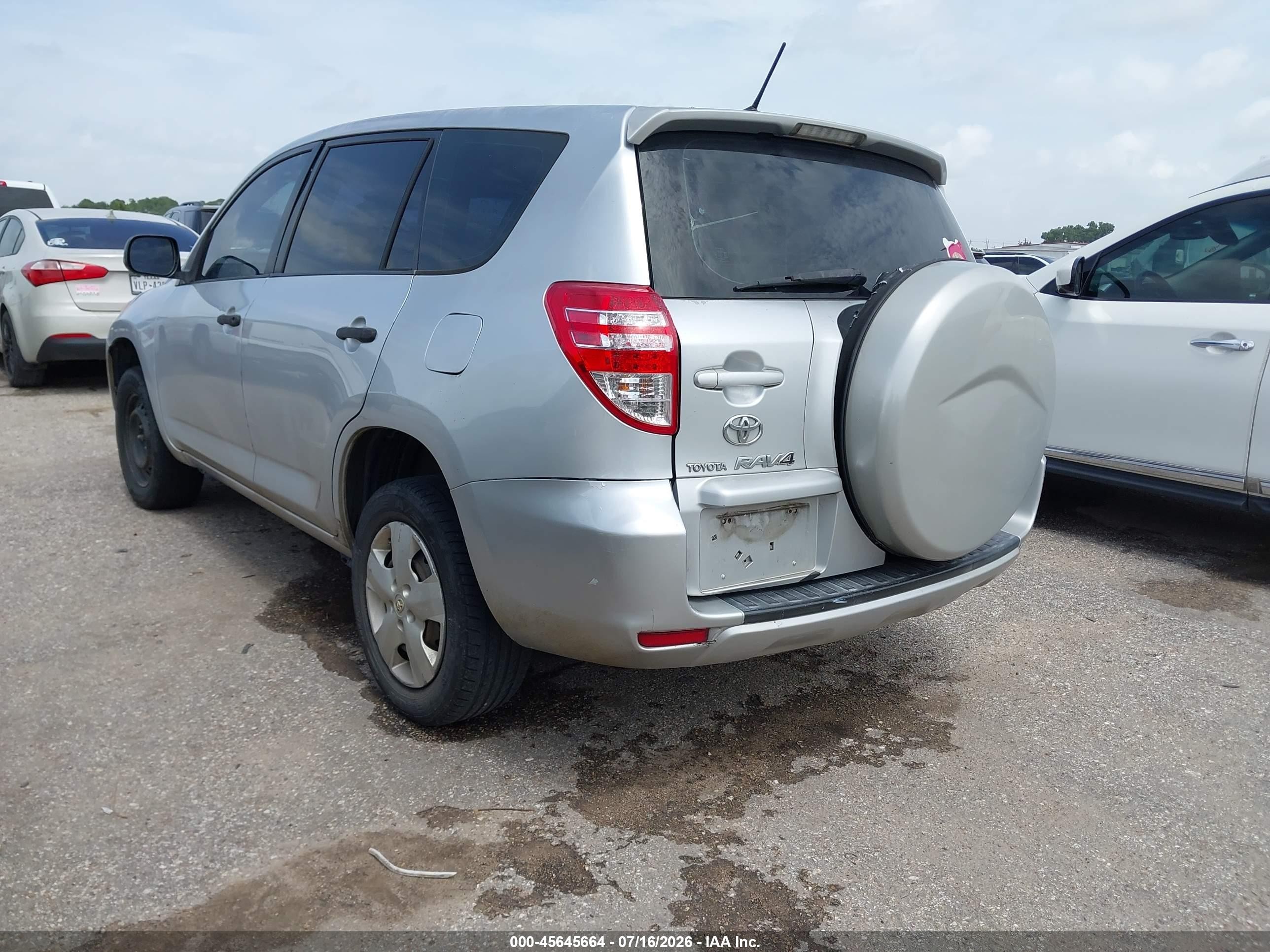 2009 Toyota Rav4   Silver vin: JTMZF33V59D009703