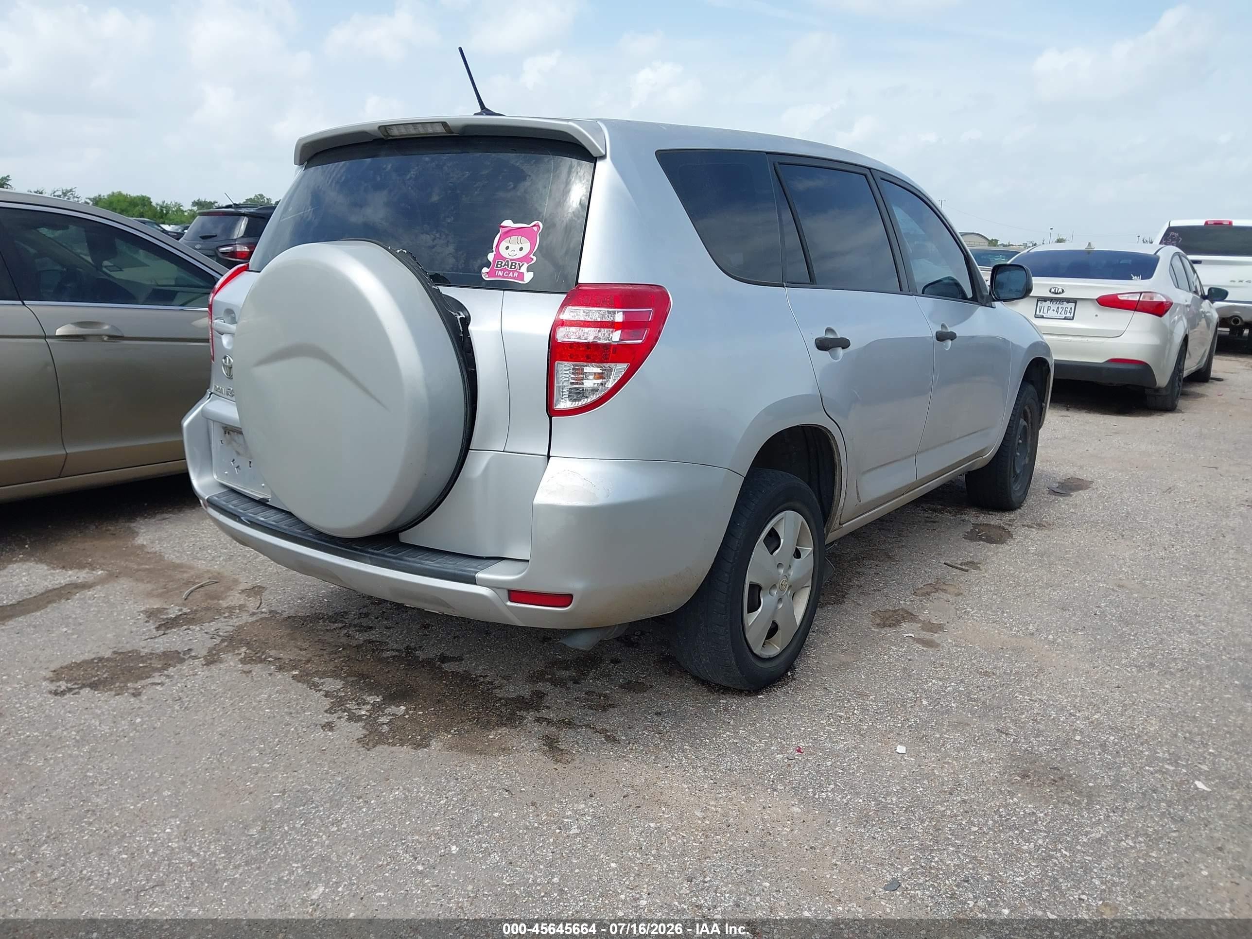 2009 Toyota Rav4   Silver vin: JTMZF33V59D009703