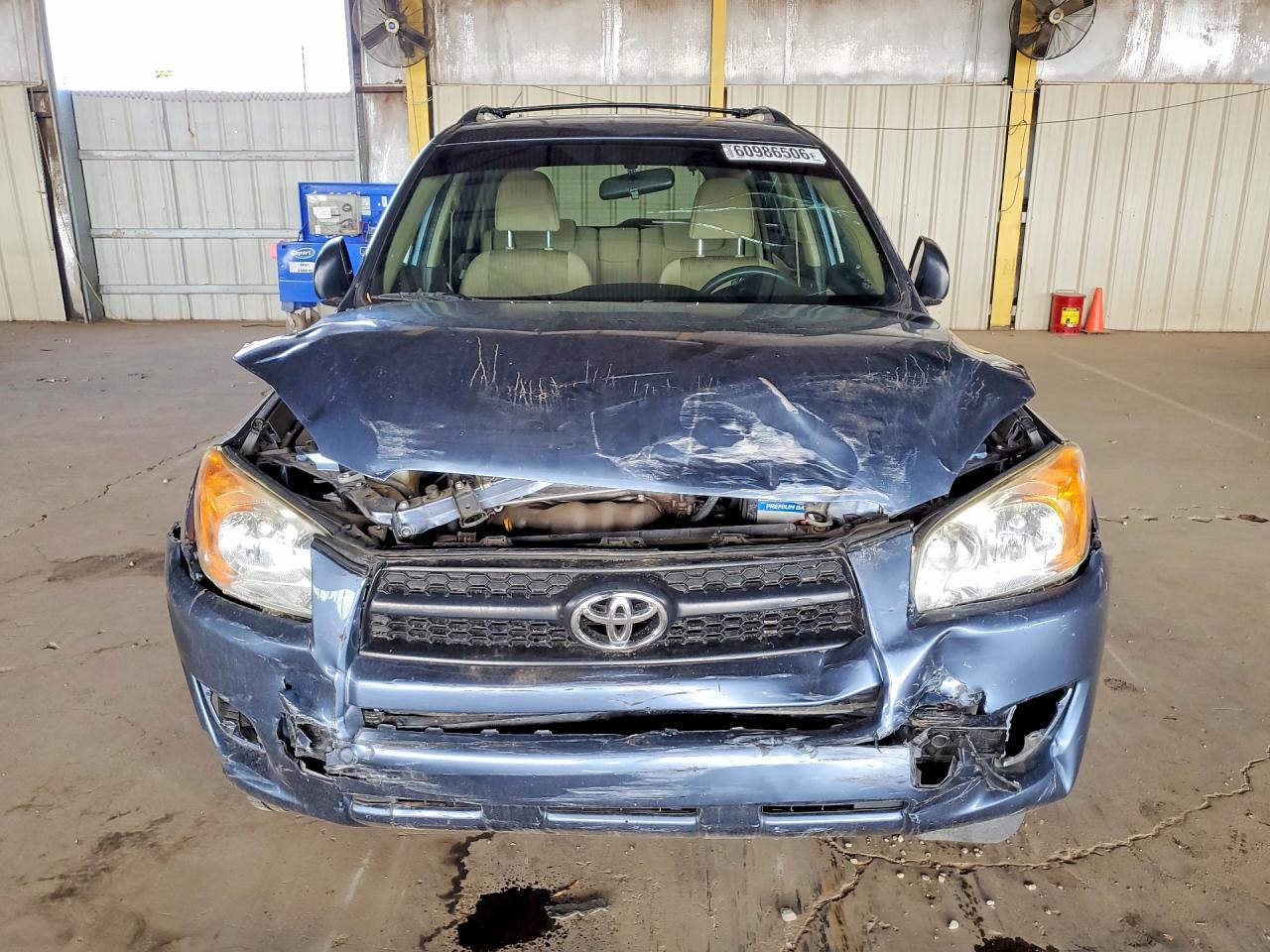 2009 Toyota Rav4 Base Blue vin: JTMZF33V59D013511