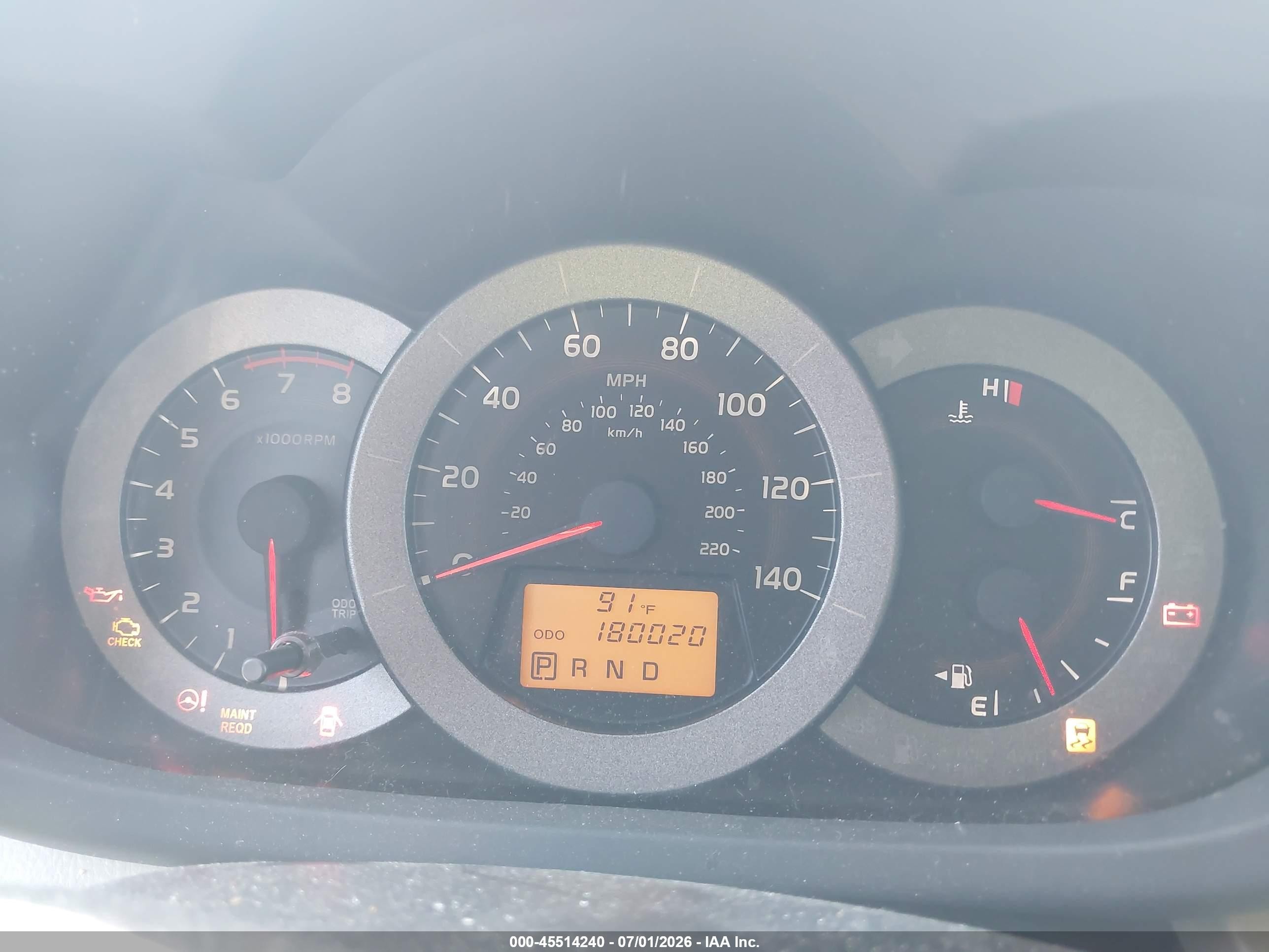 2009 Toyota Rav4   White vin: JTMZF33V695005749