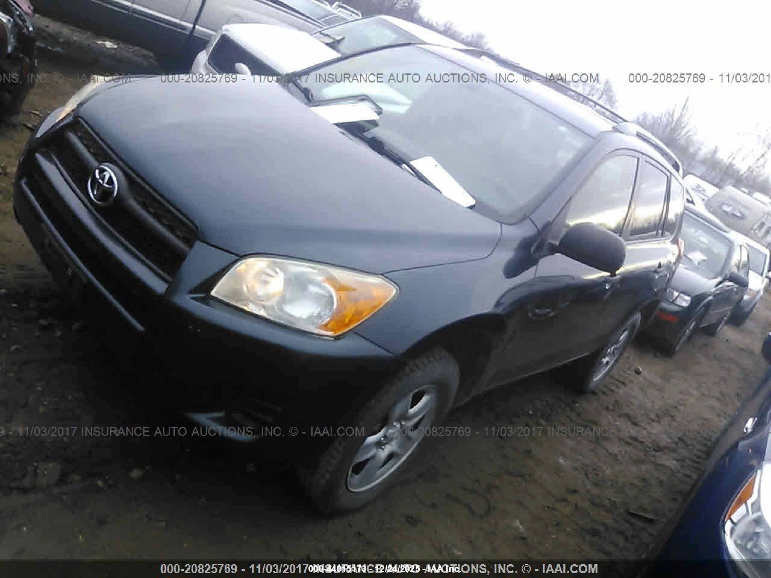 2009 Toyota Rav4   Черный vin: JTMZF33V695014063
