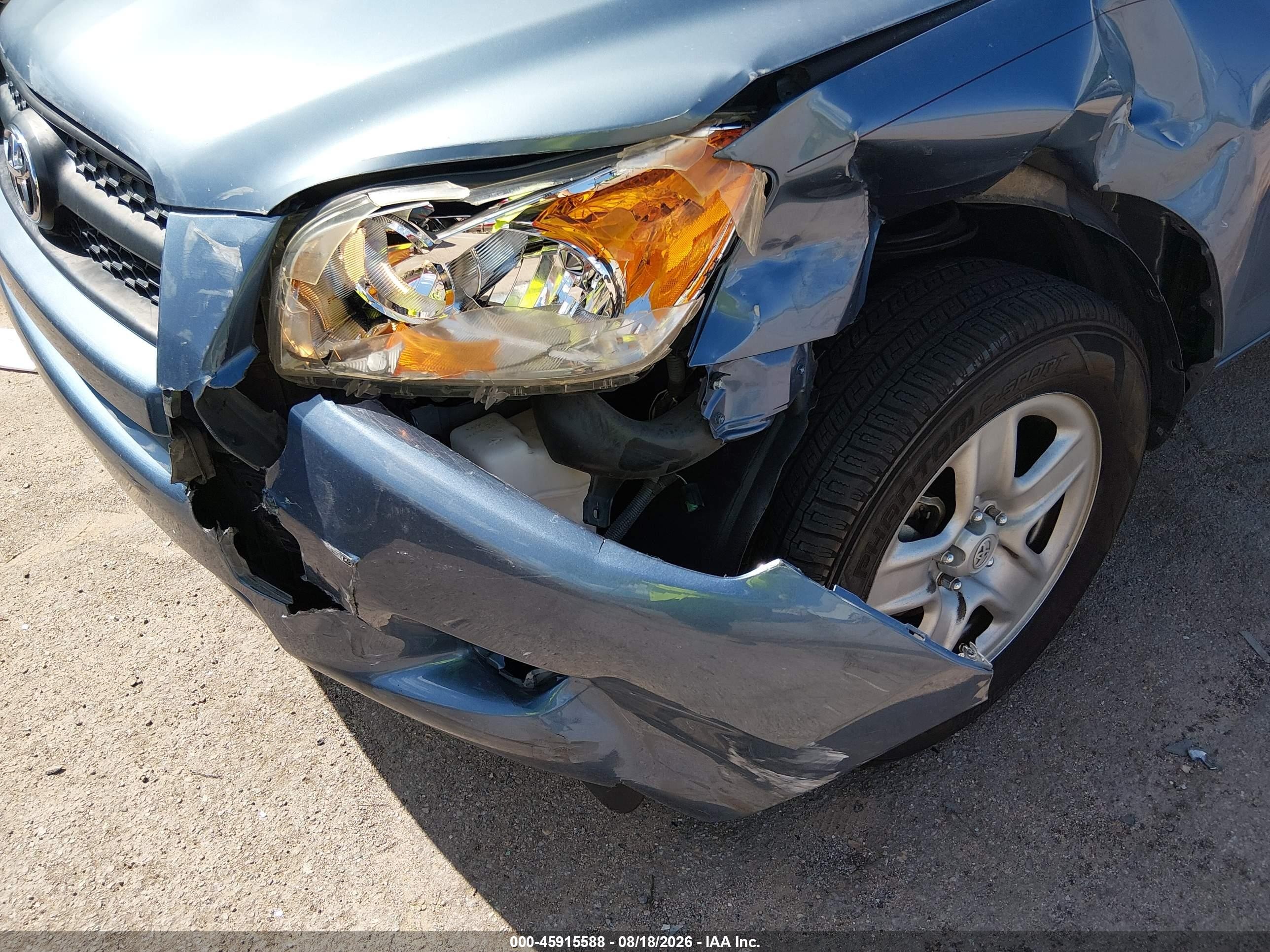 2009 Toyota Rav4   Blue vin: JTMZF33V69D005224