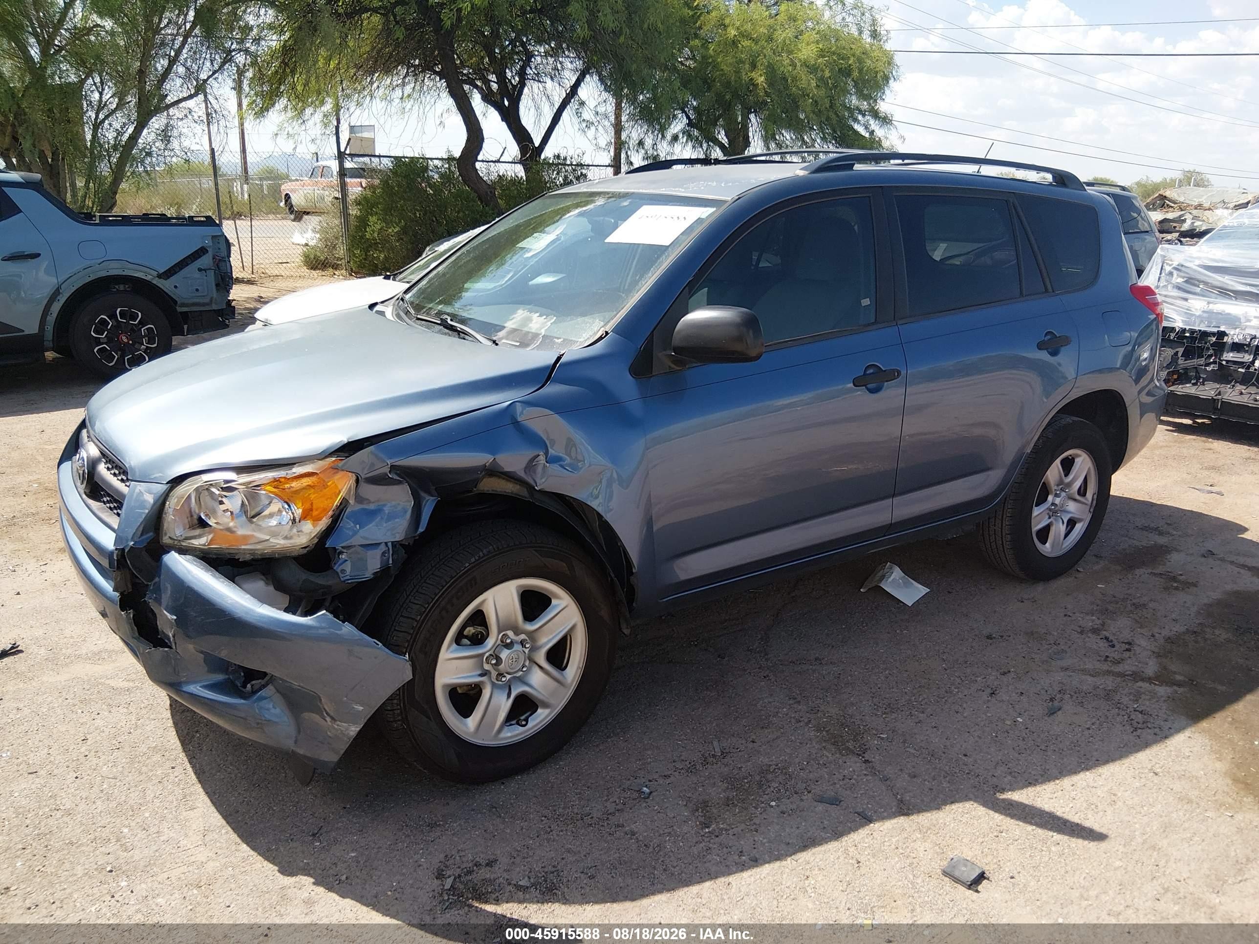 2009 Toyota Rav4   Blue vin: JTMZF33V69D005224