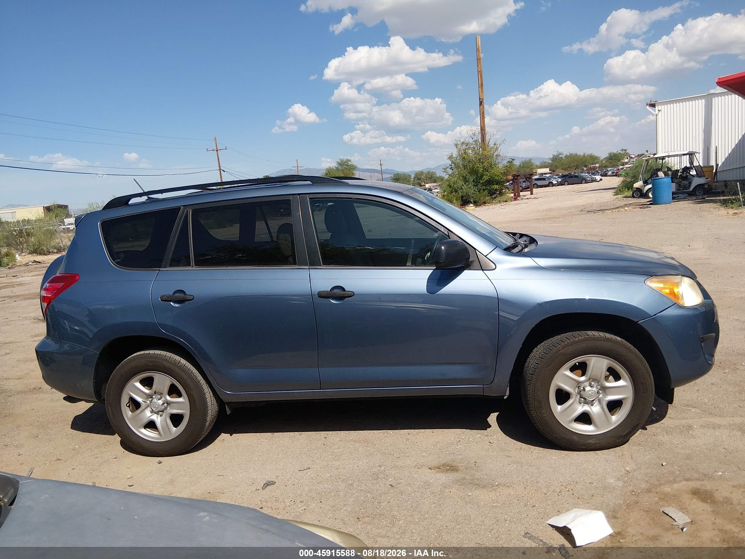 2009 Toyota Rav4   Blue vin: JTMZF33V69D005224