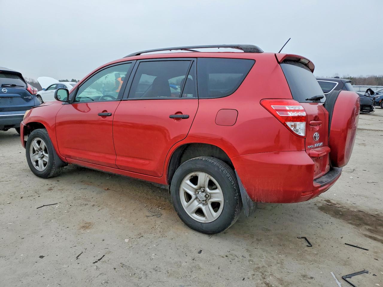 2009 Toyota Rav4 Base Red vin: JTMZF33V69D006311