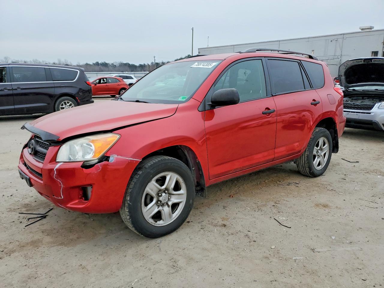 2009 Toyota Rav4 Base Red vin: JTMZF33V69D006311