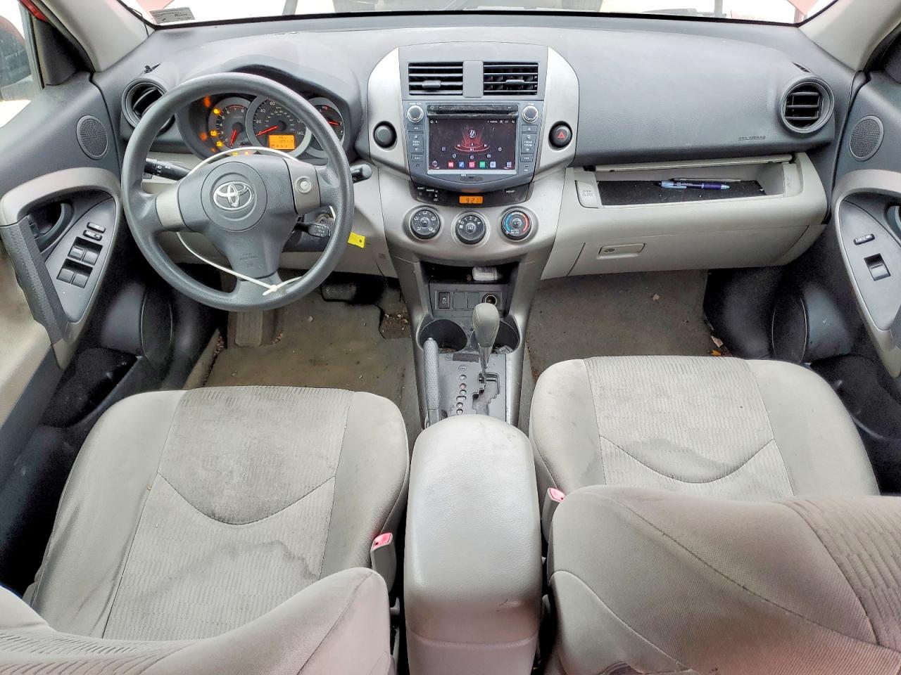 2009 Toyota Rav4 Base Red vin: JTMZF33V69D006311
