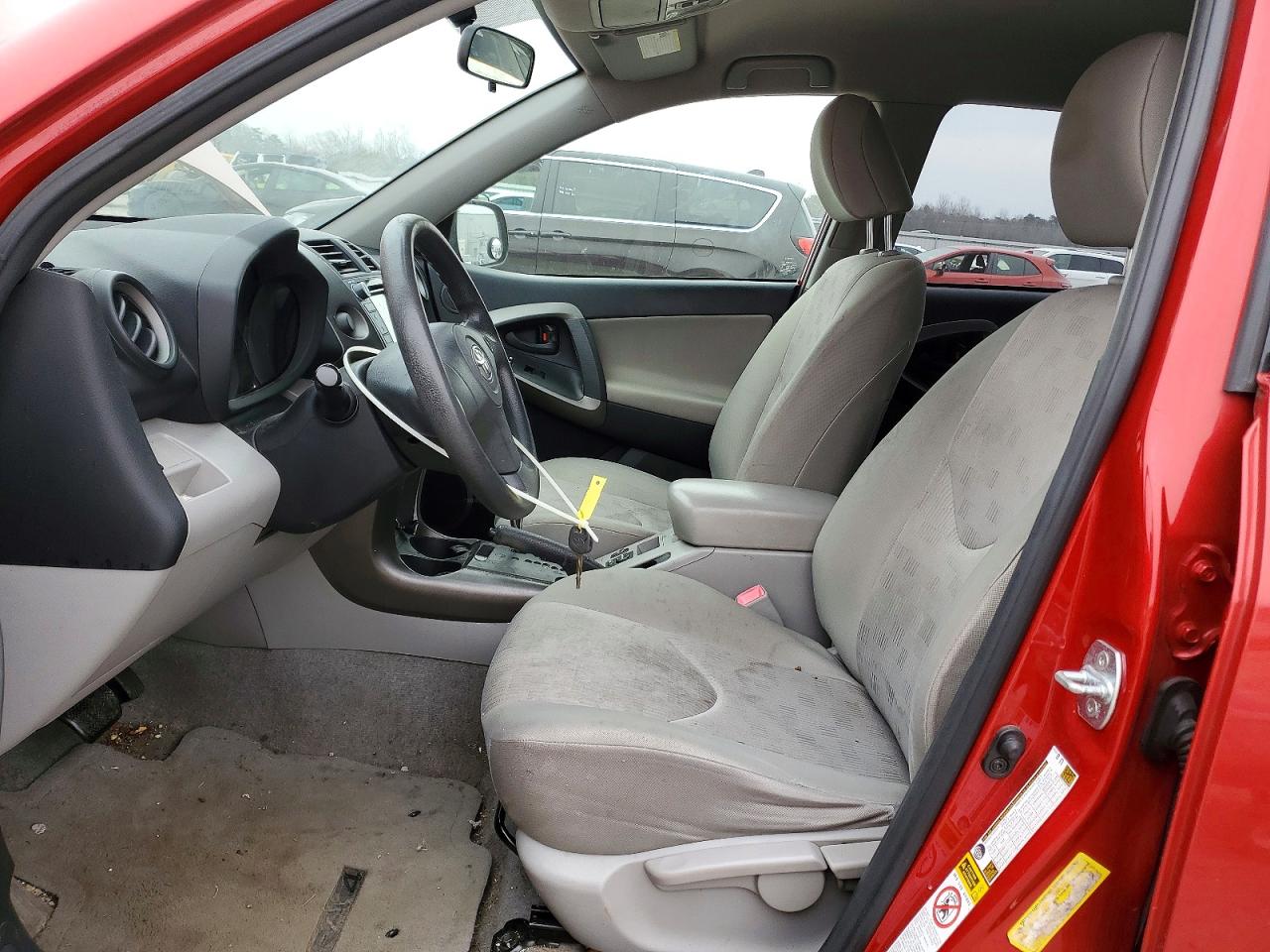 2009 Toyota Rav4 Base Red vin: JTMZF33V69D006311