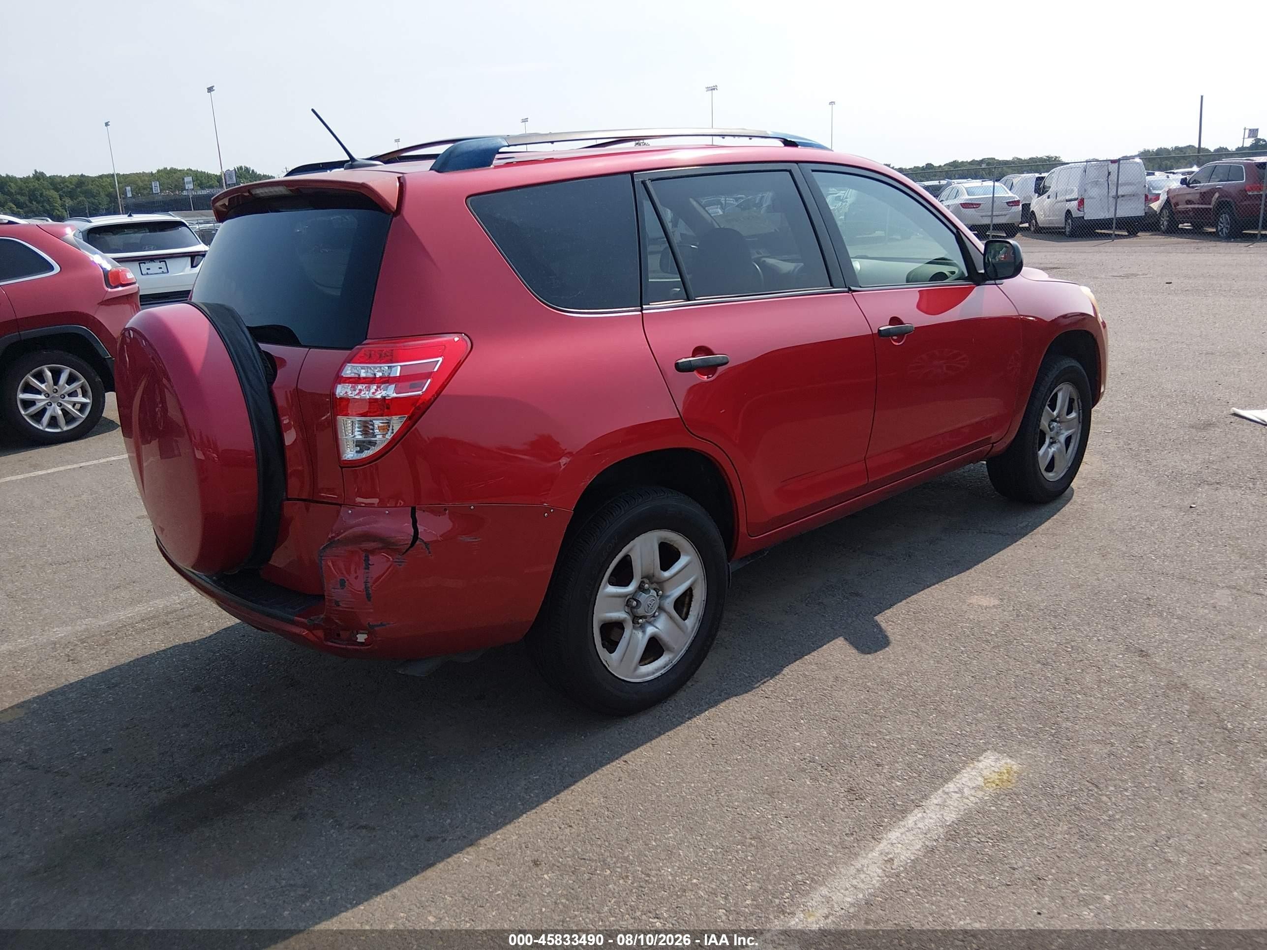 2009 Toyota Rav4   Red vin: JTMZF33V69D014537