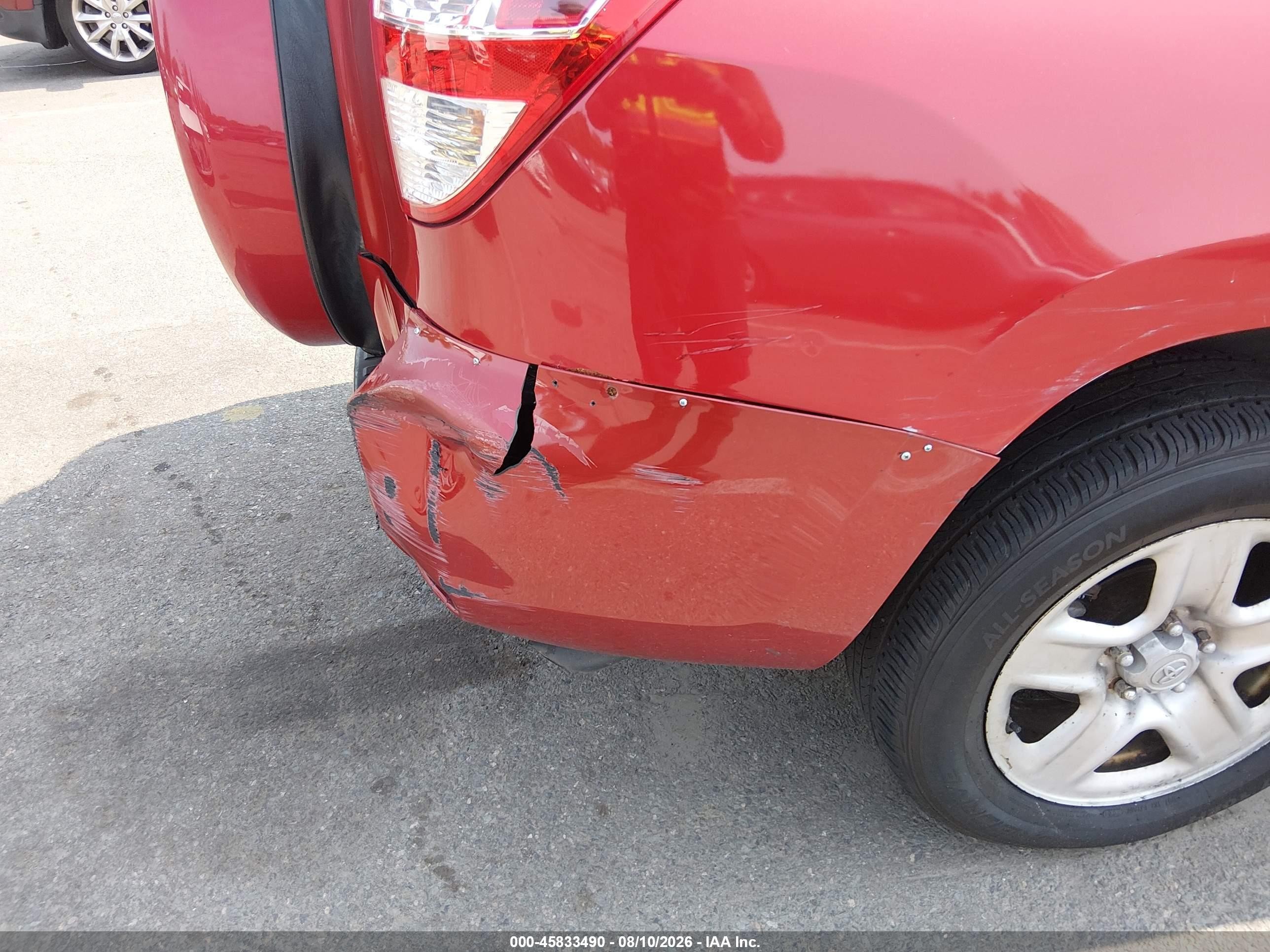2009 Toyota Rav4   Red vin: JTMZF33V69D014537