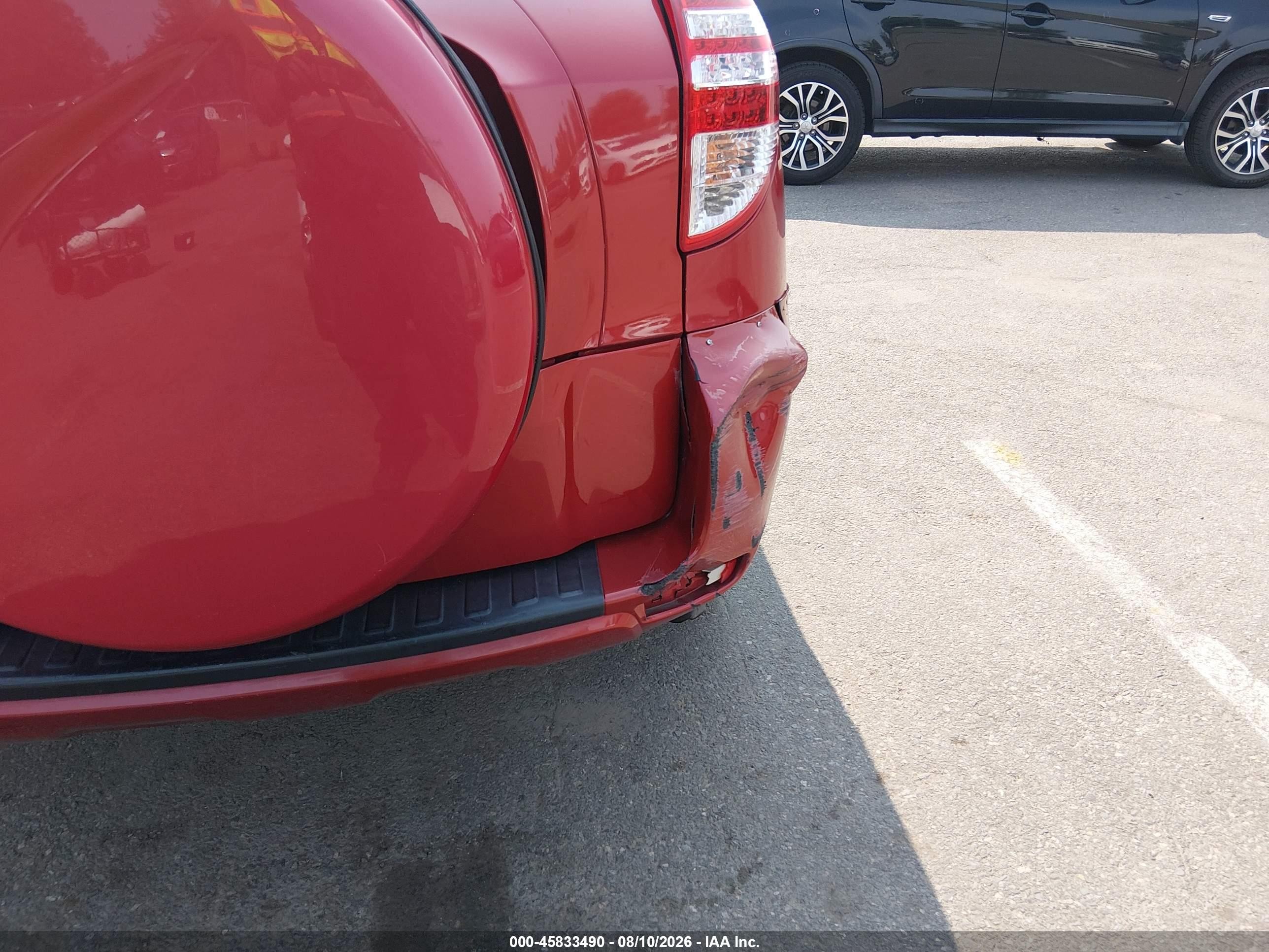 2009 Toyota Rav4   Red vin: JTMZF33V69D014537