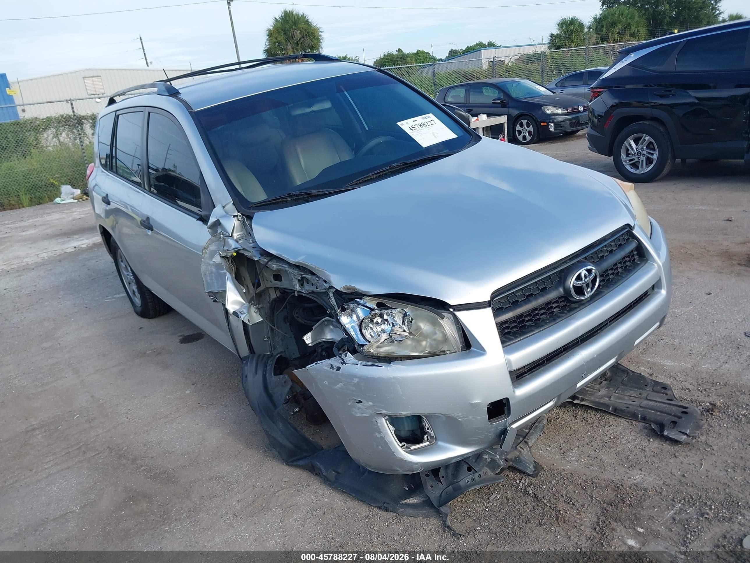 2009 Toyota Rav4   Silver vin: JTMZF33V69D014621