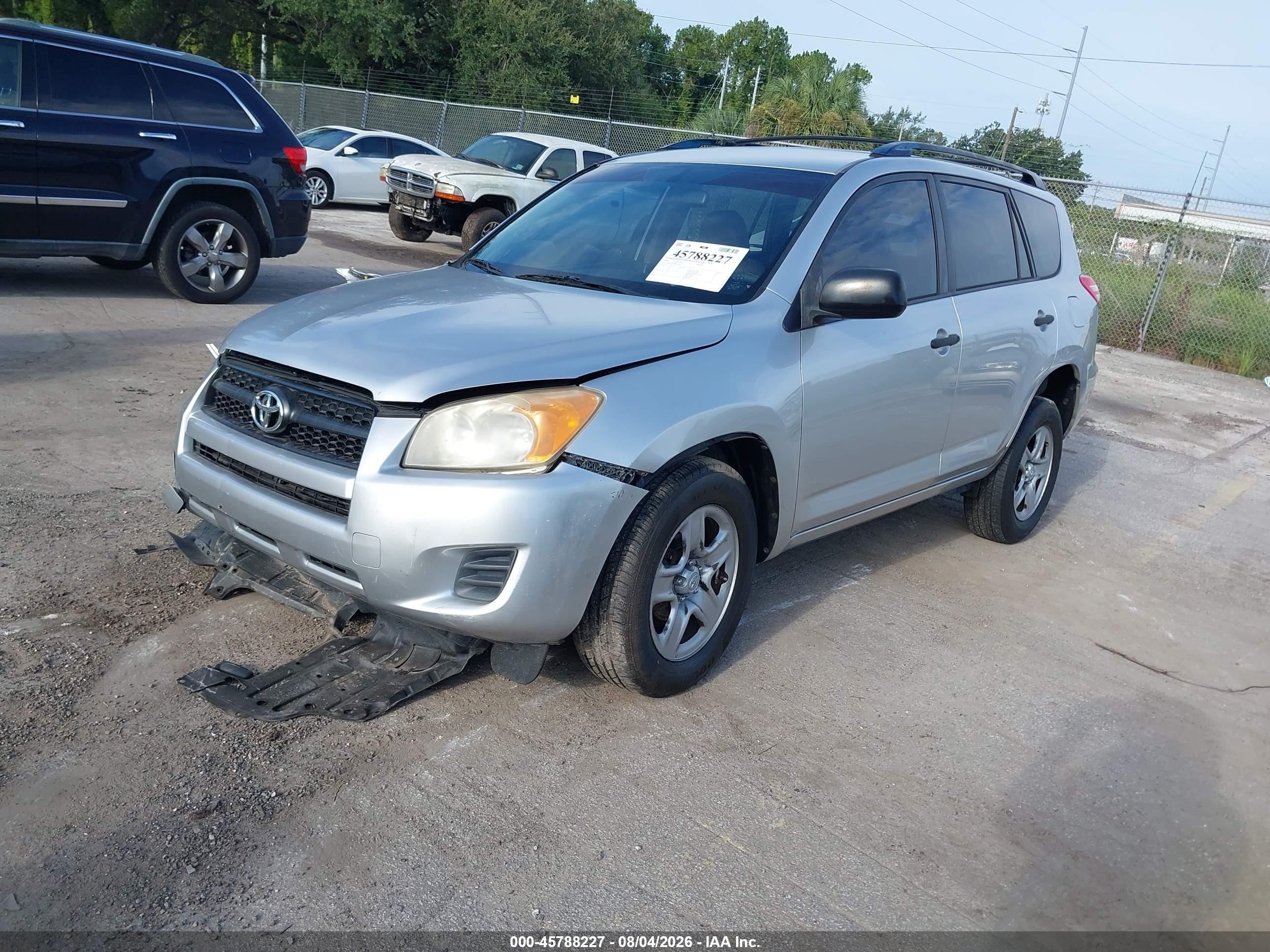 2009 Toyota Rav4   Silver vin: JTMZF33V69D014621