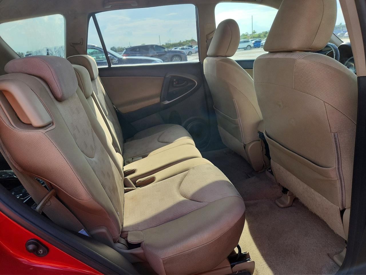 2009 Toyota Rav4 Base Red vin: JTMZF33V795001452