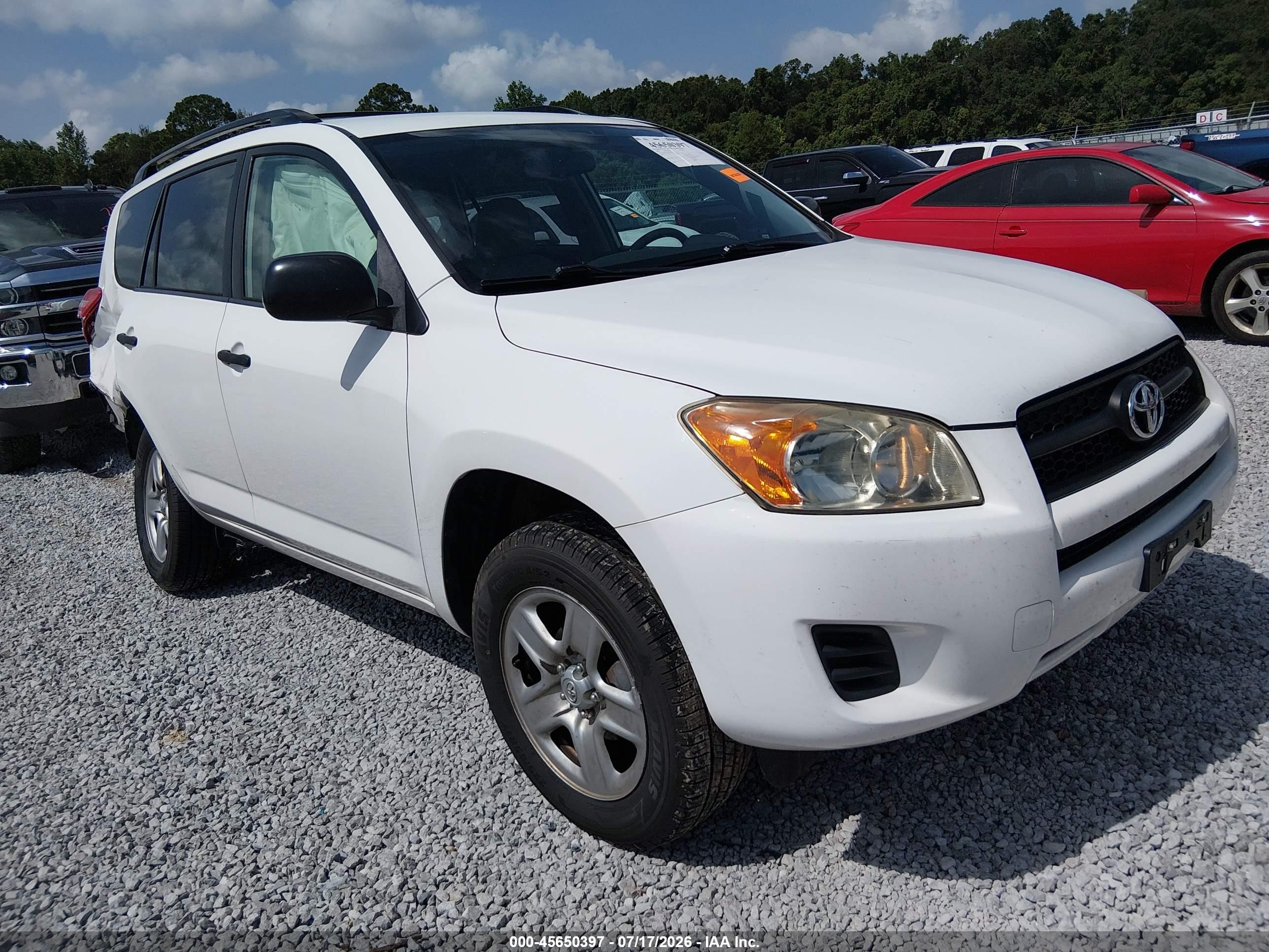 2009 Toyota Rav4   White vin: JTMZF33V79D002090