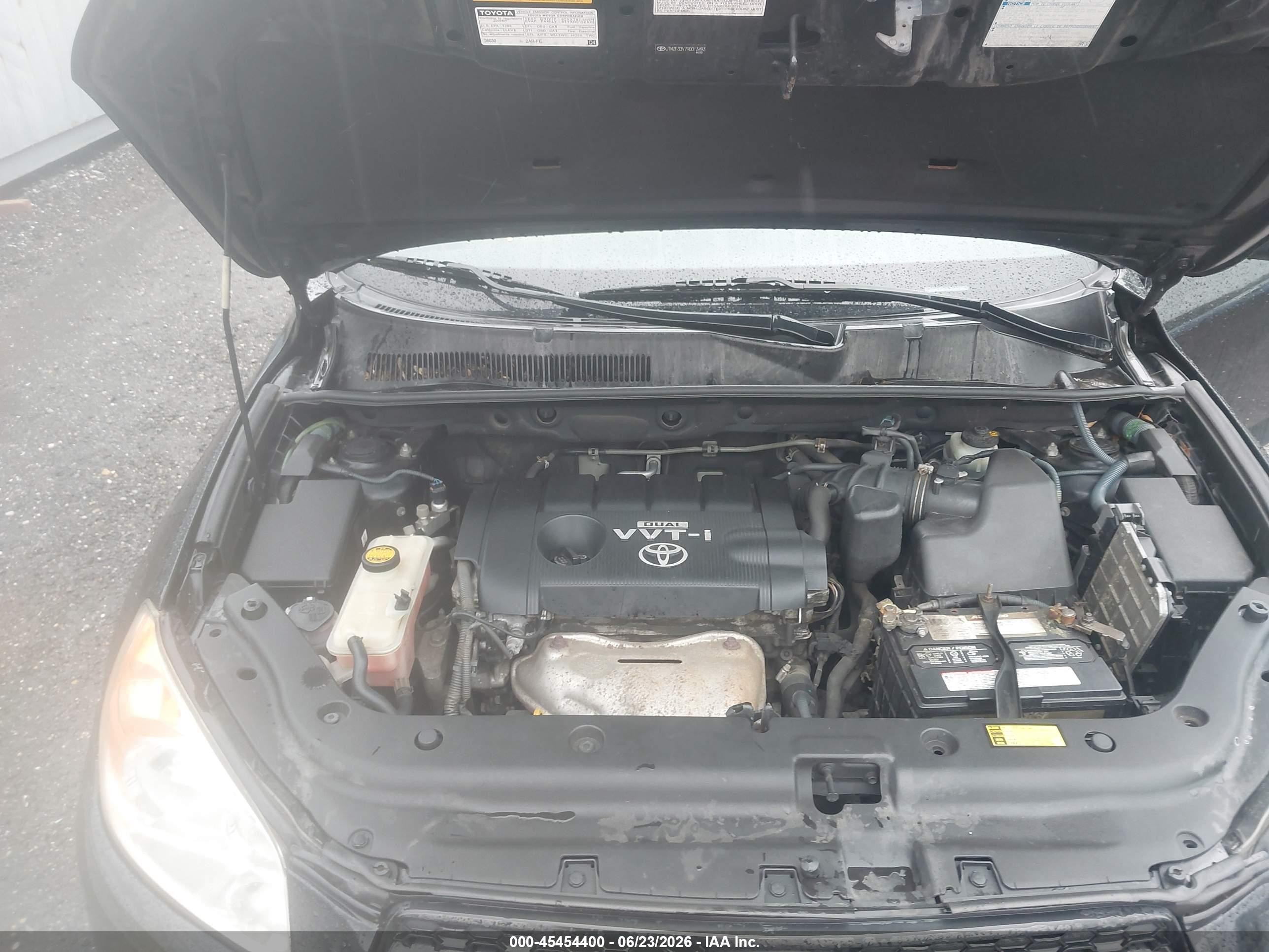 2009 Toyota Rav4   Black vin: JTMZF33V79D013493