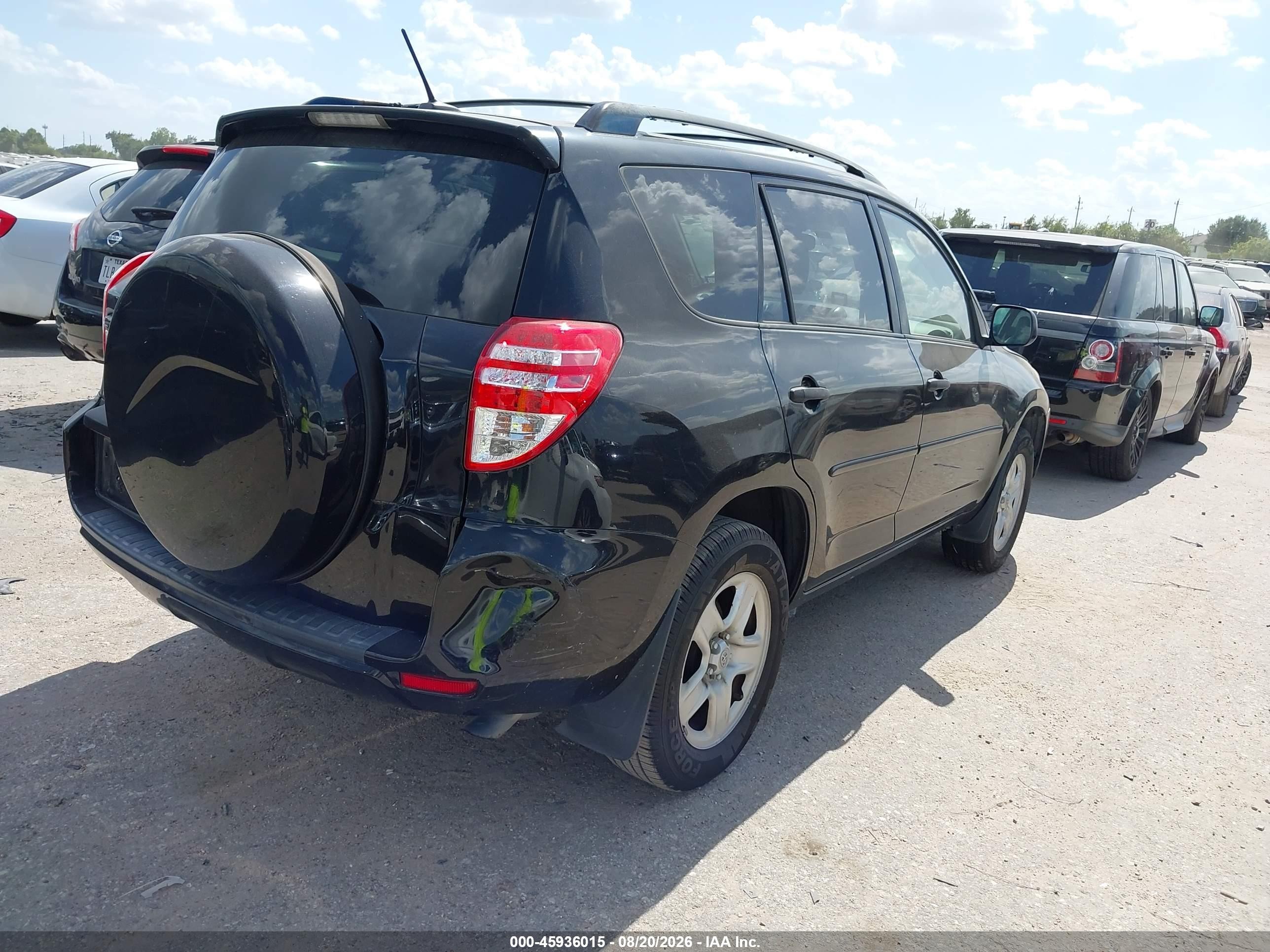 2009 Toyota Rav4   Black vin: JTMZF33V895012718