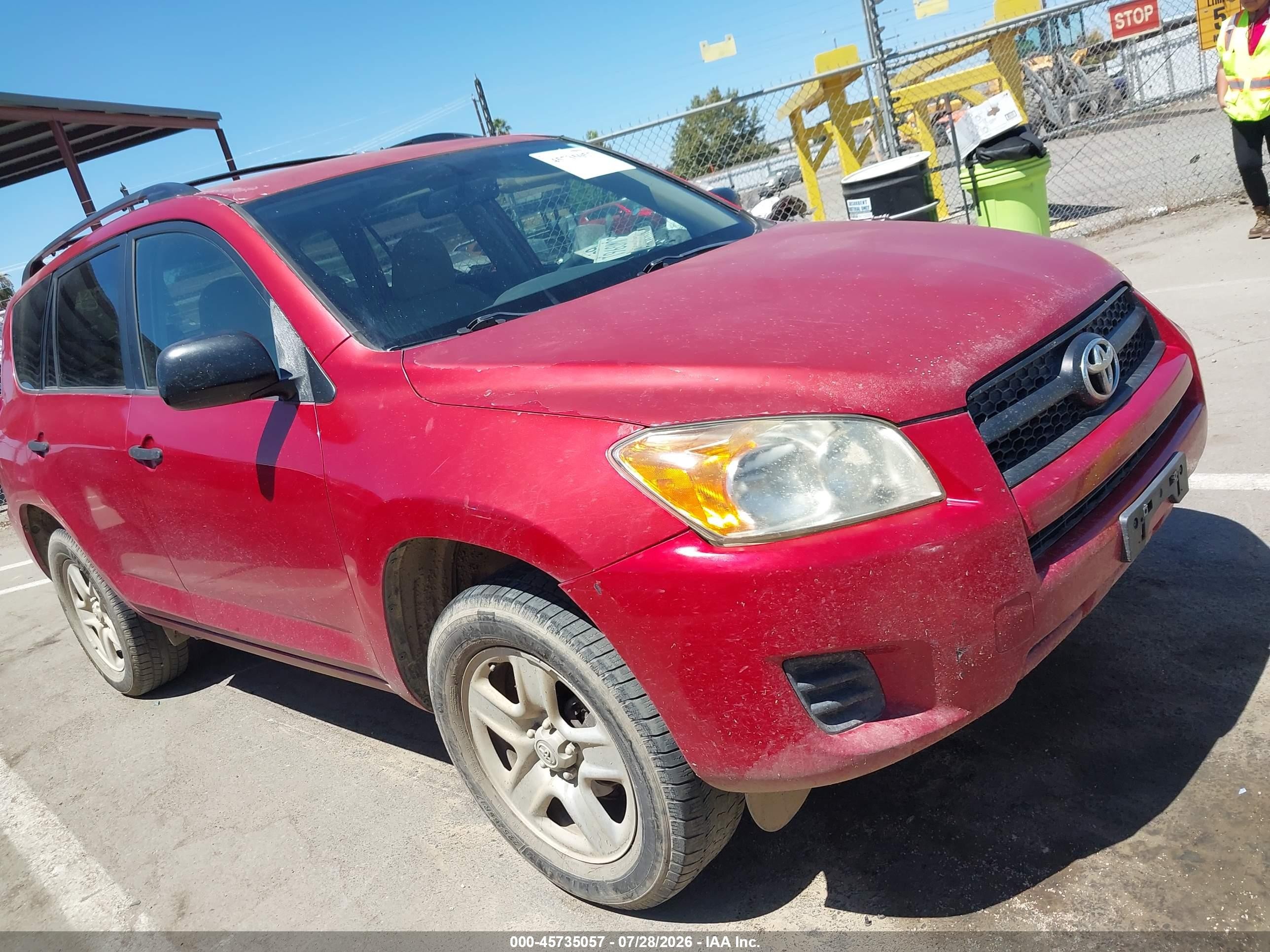 2009 Toyota Rav4   Burgundy vin: JTMZF33V89D007279