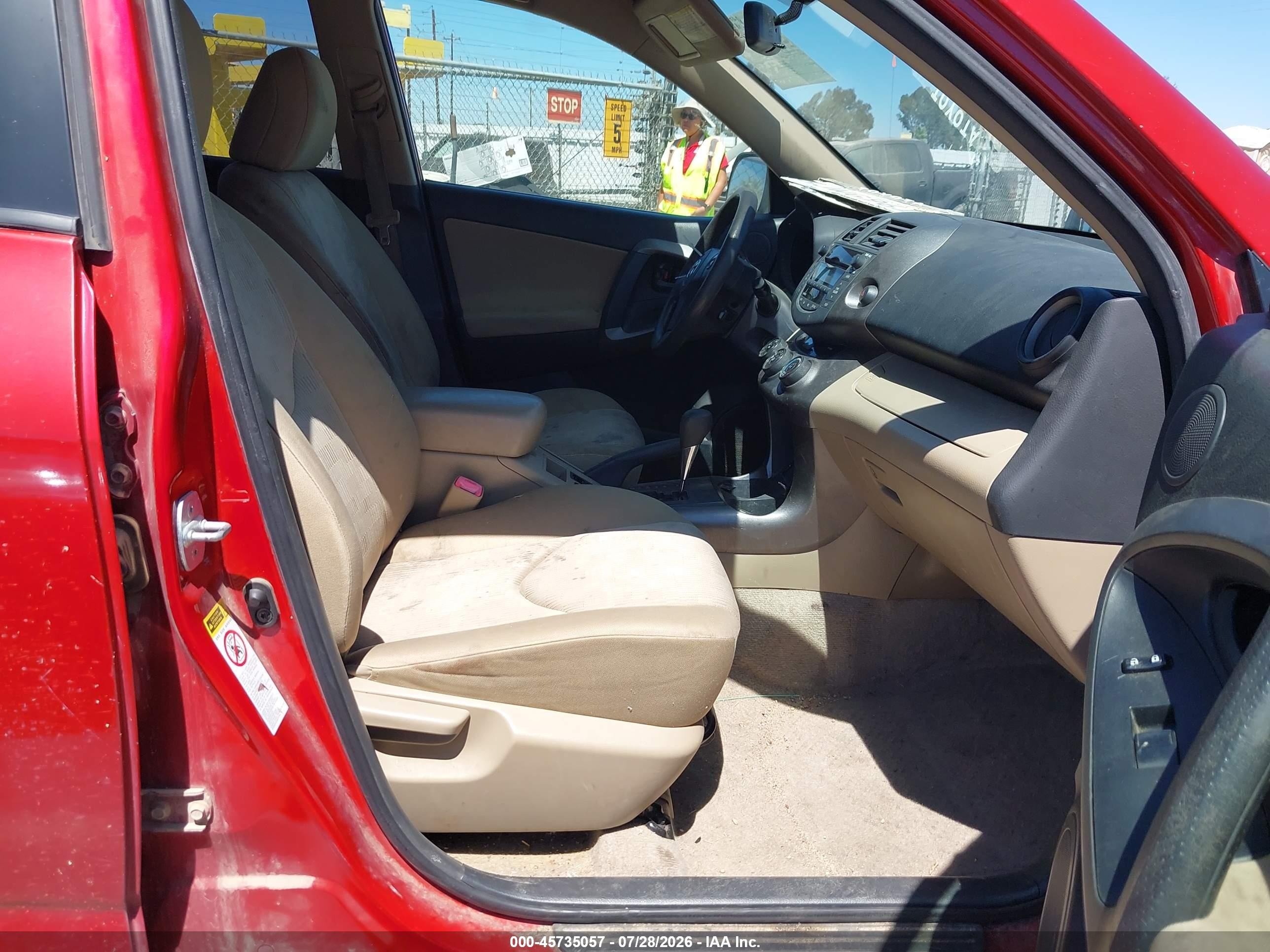 2009 Toyota Rav4   Burgundy vin: JTMZF33V89D007279