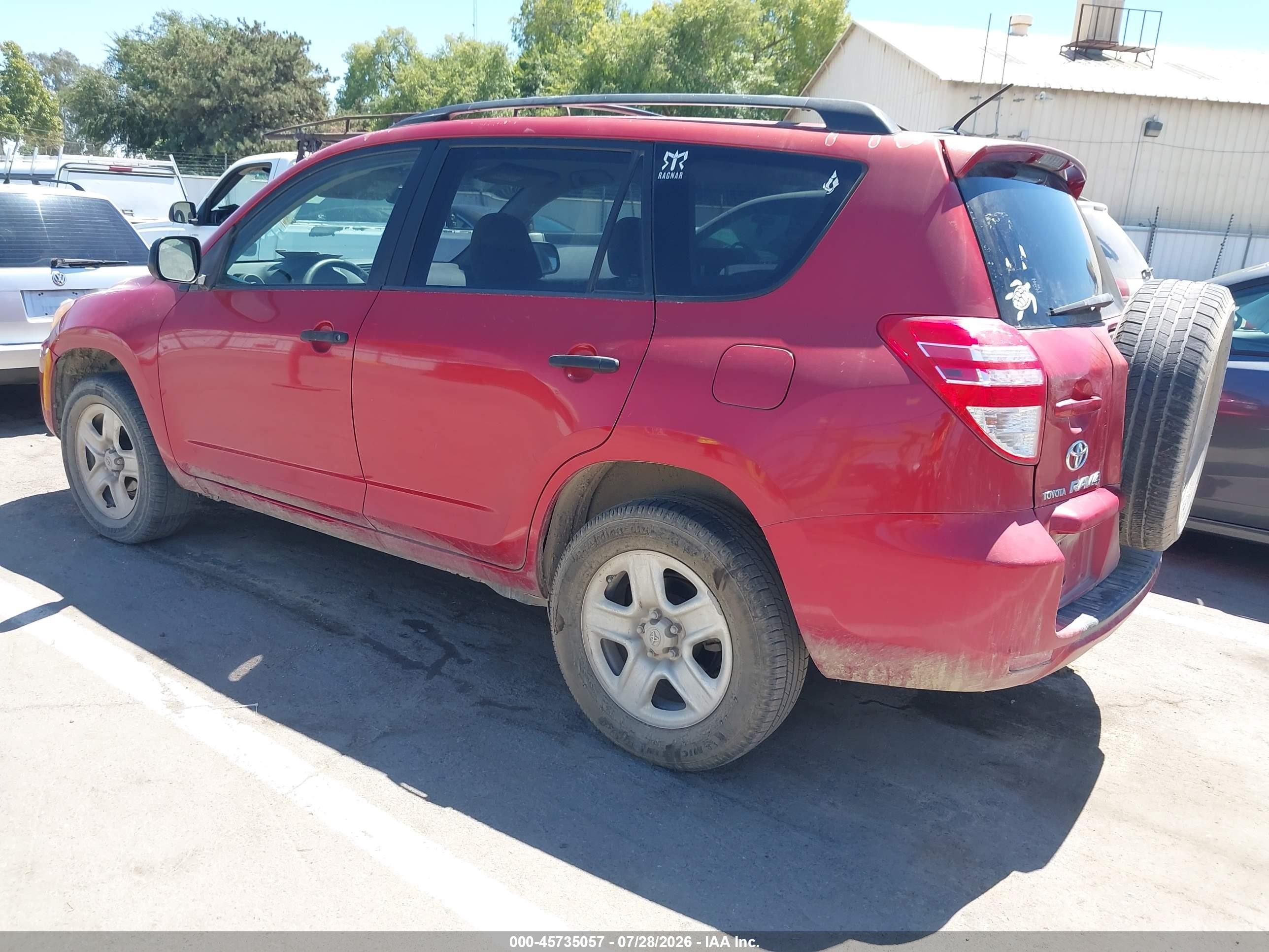 2009 Toyota Rav4   Burgundy vin: JTMZF33V89D007279