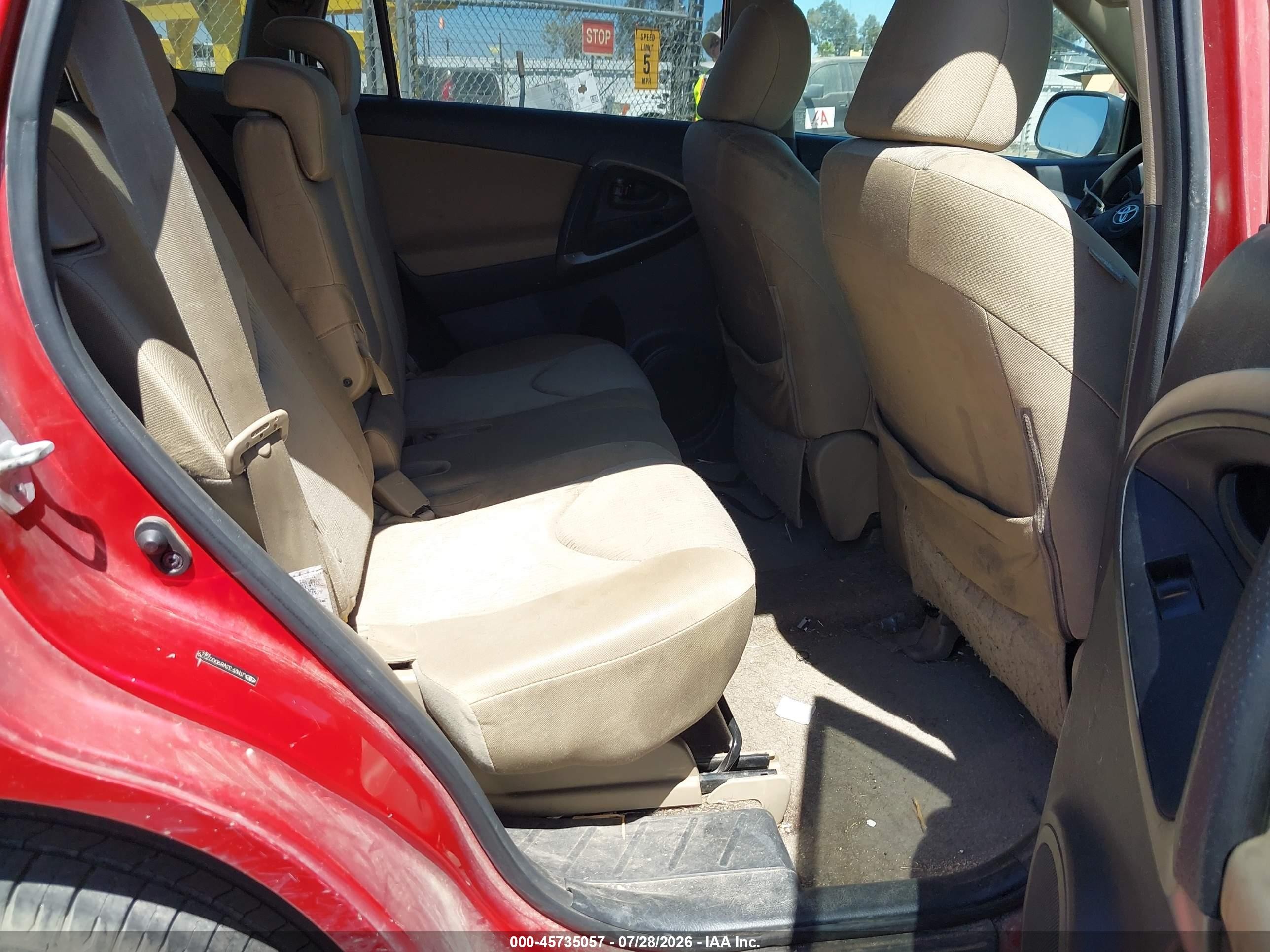 2009 Toyota Rav4   Burgundy vin: JTMZF33V89D007279